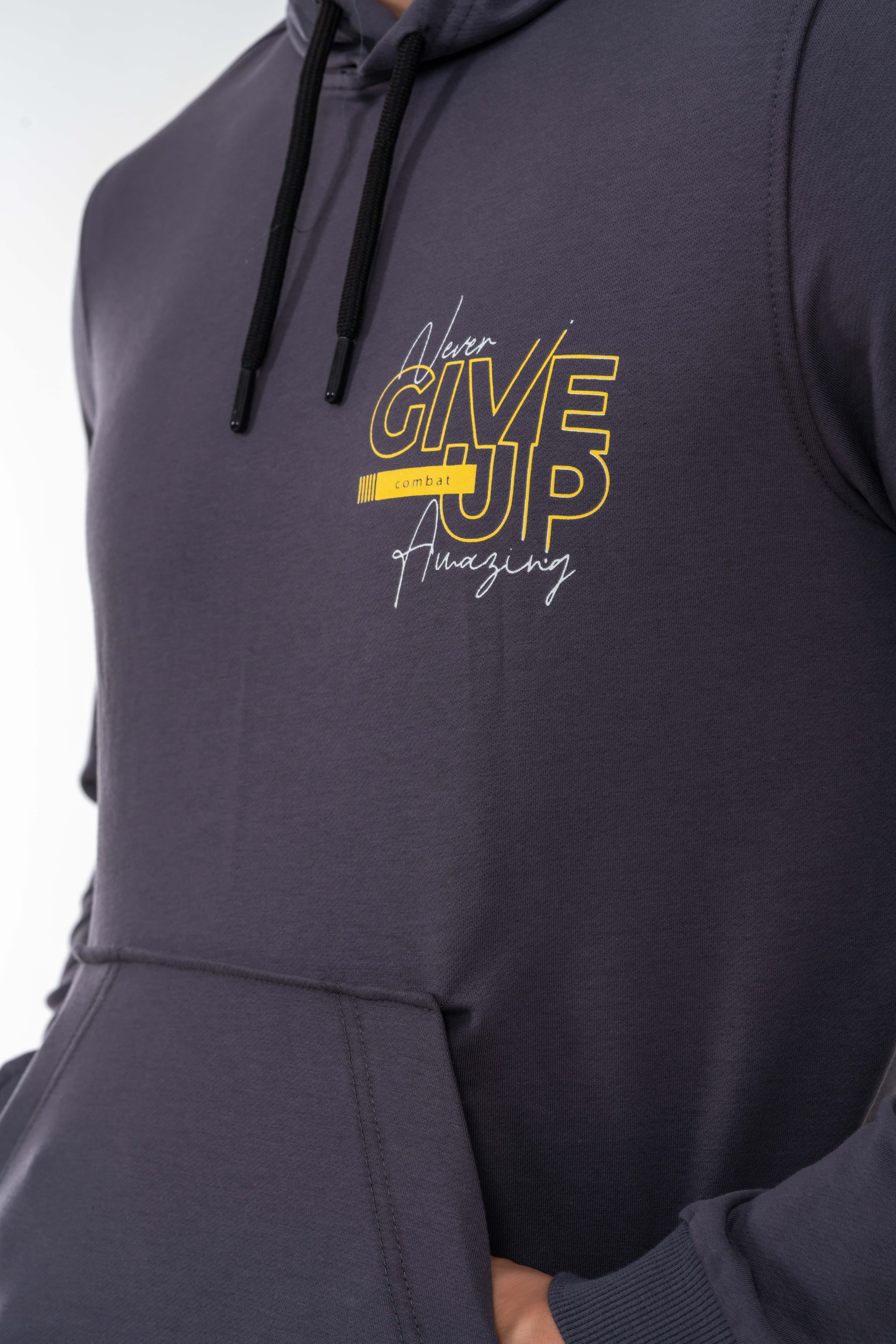 SWEATSHIRT KAPŞONLU - 904 - B36 - ANTRASİT