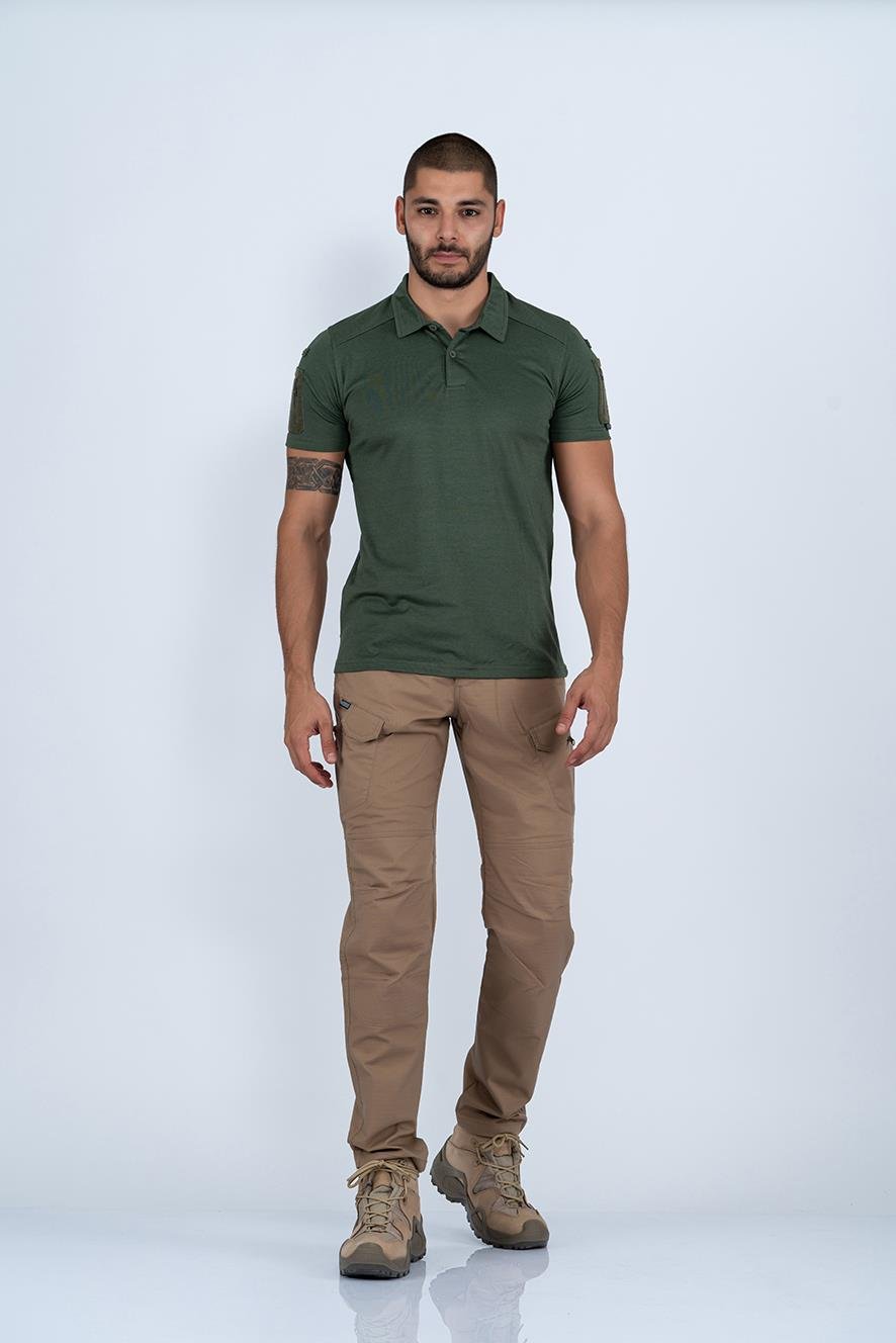 T-SHIRT TACTICAL K.KOL PİKE - 802