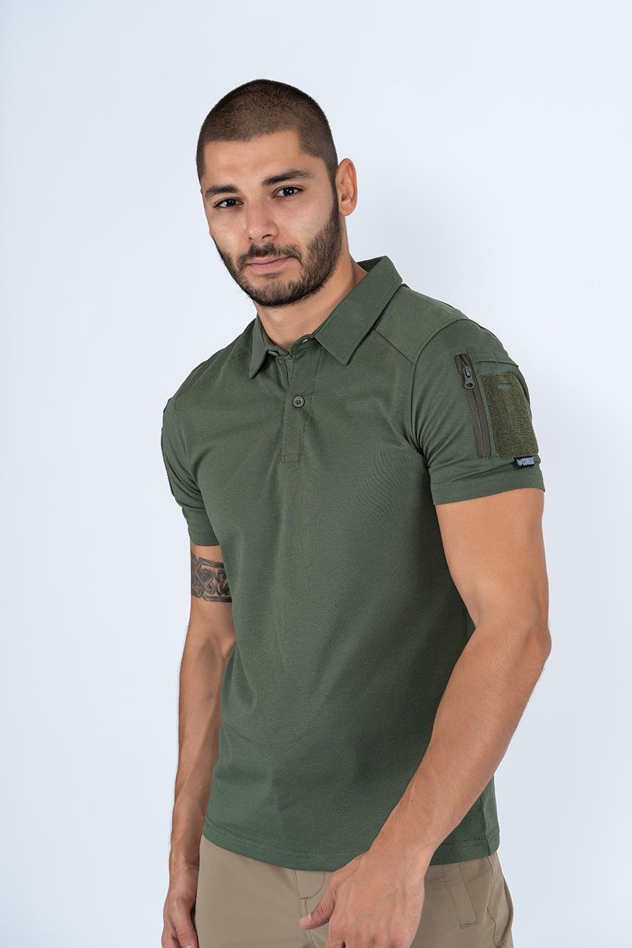 T-SHIRT TACTICAL K.KOL PİKE - 802