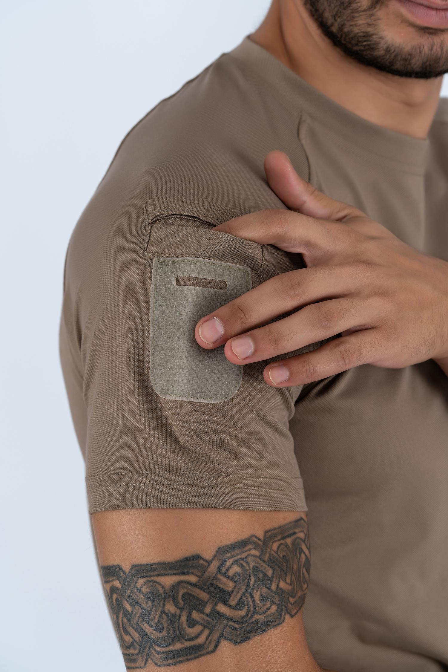 T-SHIRT TACTICAL K.KOL PİKE - 801