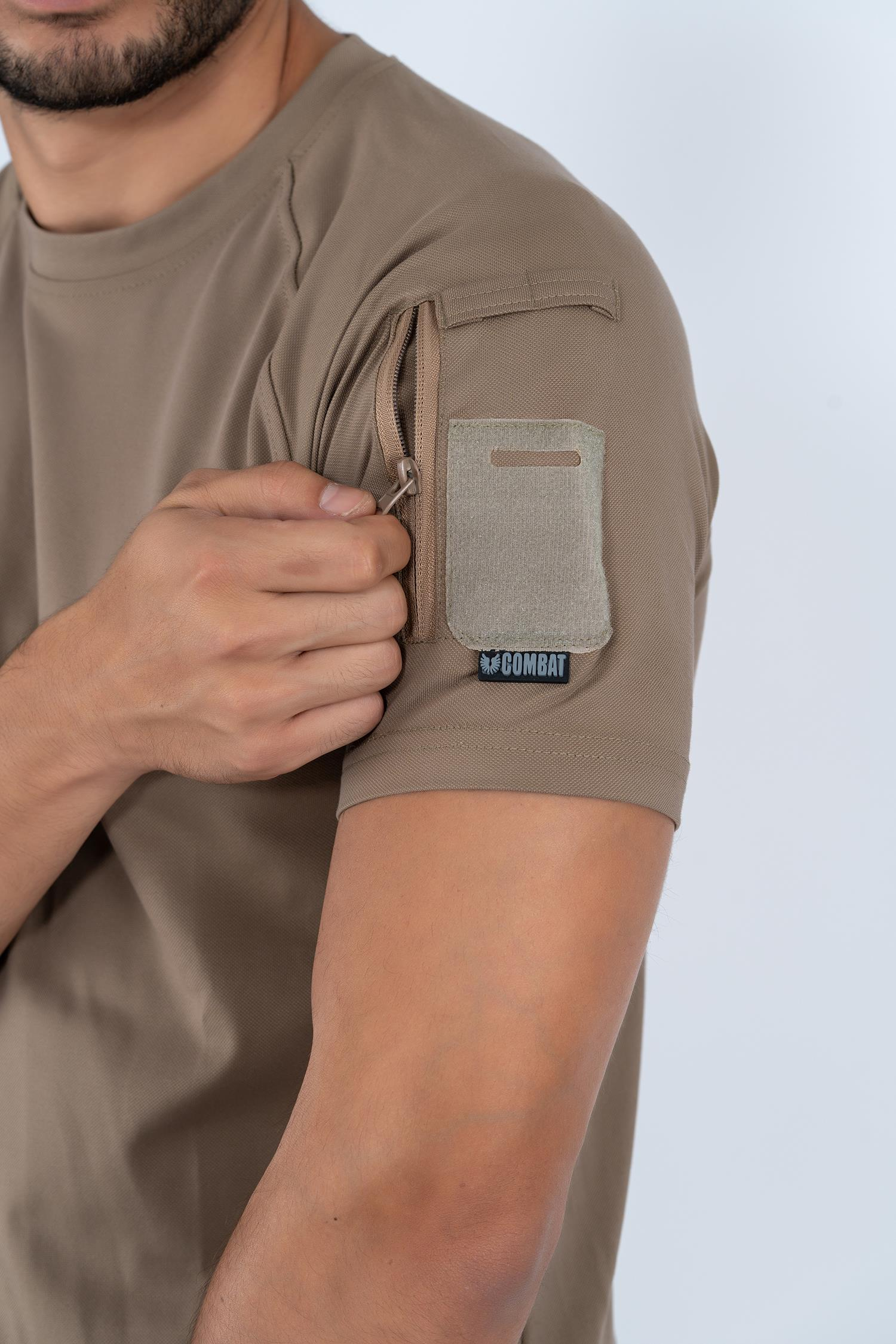 T-SHIRT TACTICAL K.KOL PİKE - 801