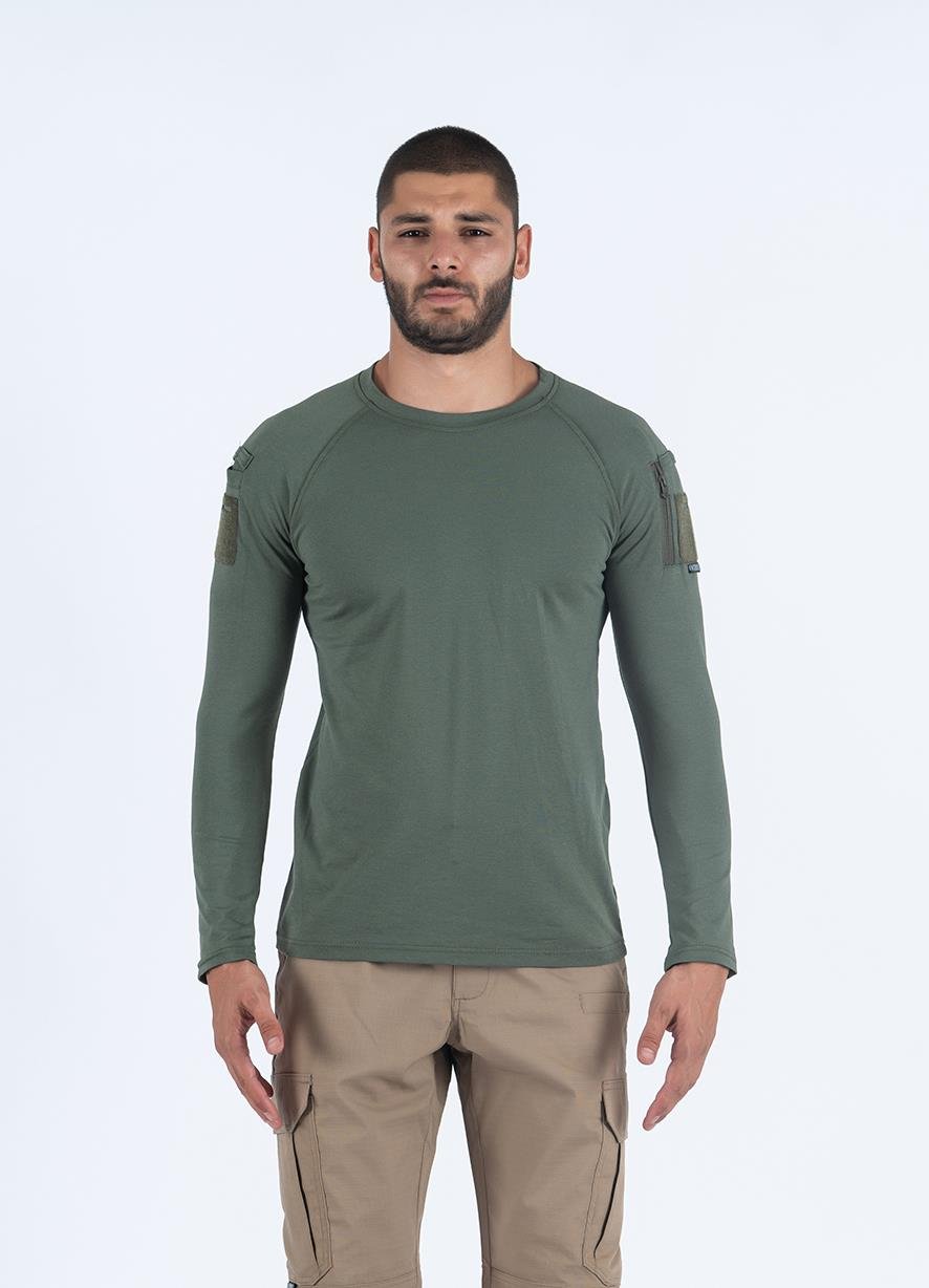 T-SHIRT TACTICAL U.KOL PİKE - 801