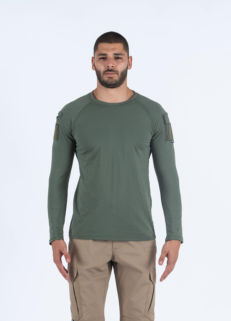 T-SHIRT TACTICAL U.KOL PİKE - 801