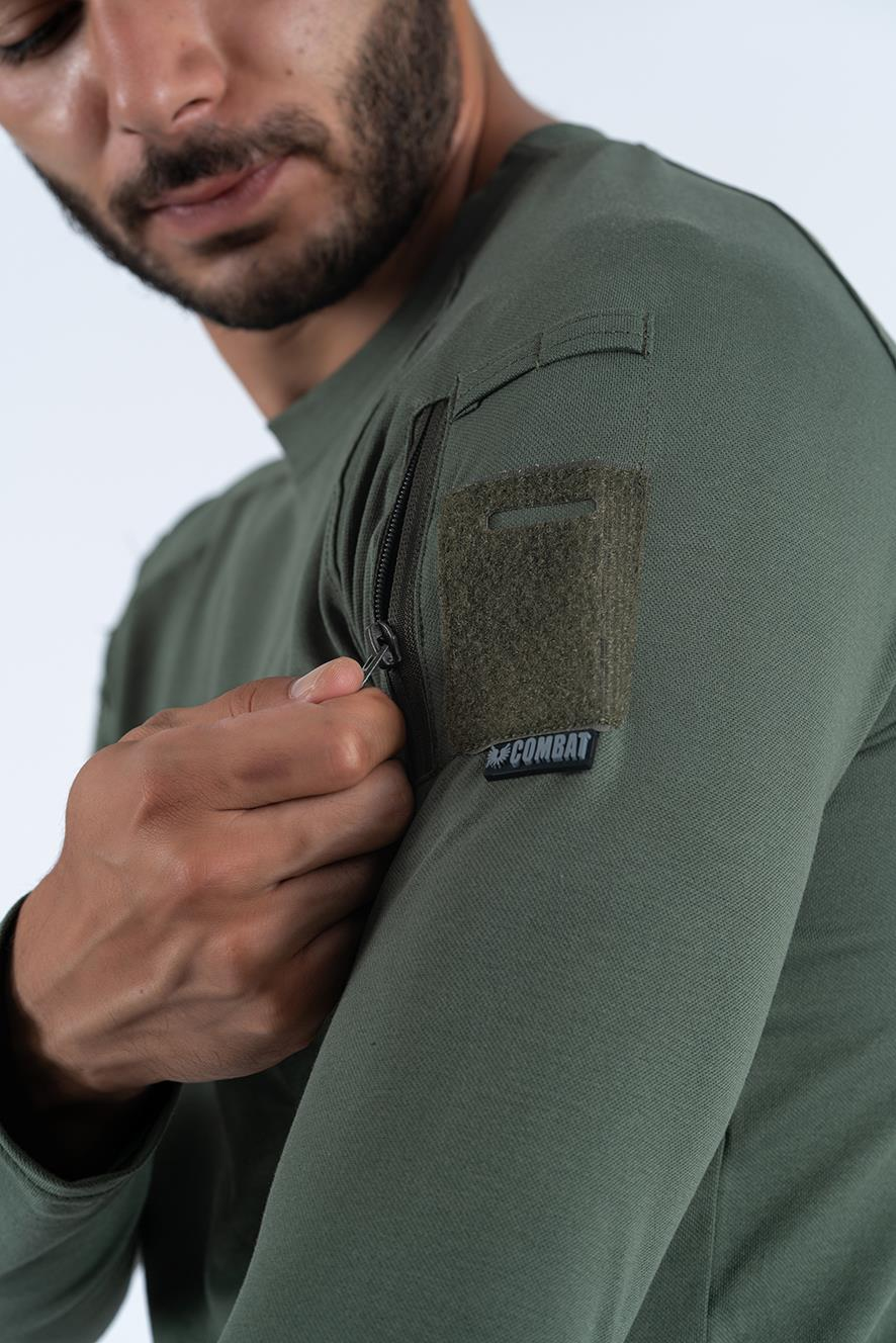 T-SHIRT TACTICAL U.KOL PİKE - 801