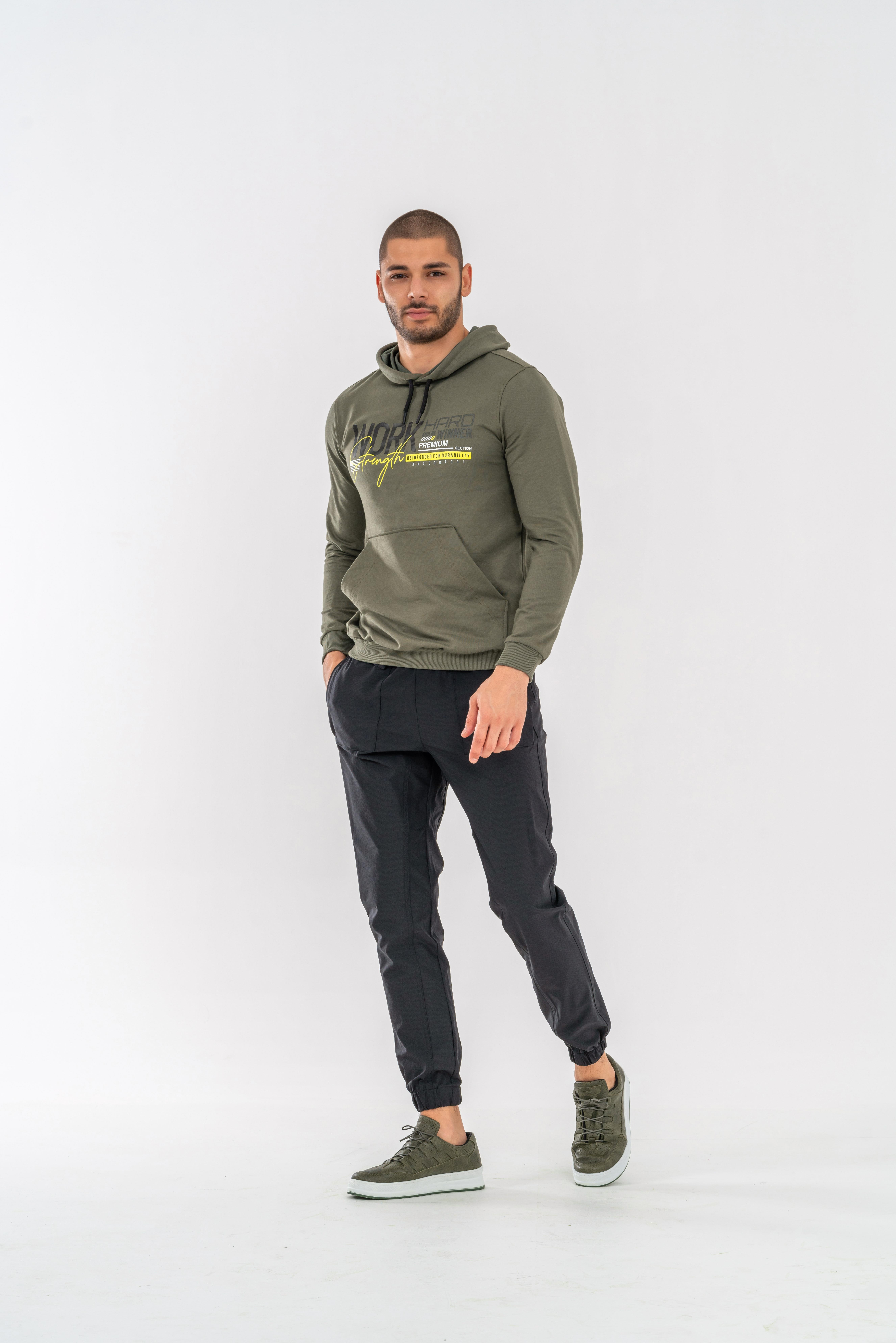 Tactical jogger kargo torba cepli paraşüt pantolon Safari - 513