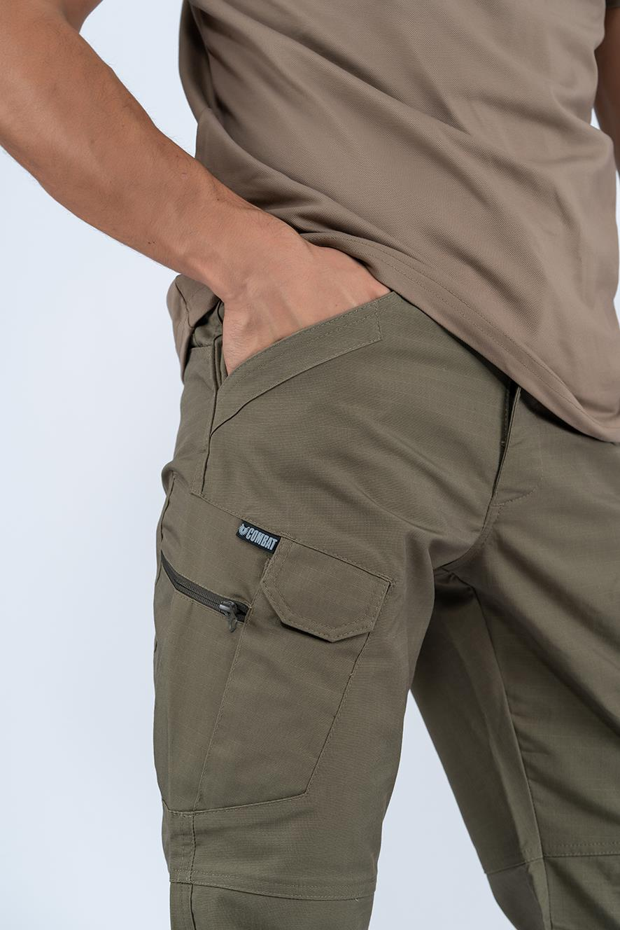 Tactical outdoor pantolon ripstop çok cepli kargo pantolonu - 501