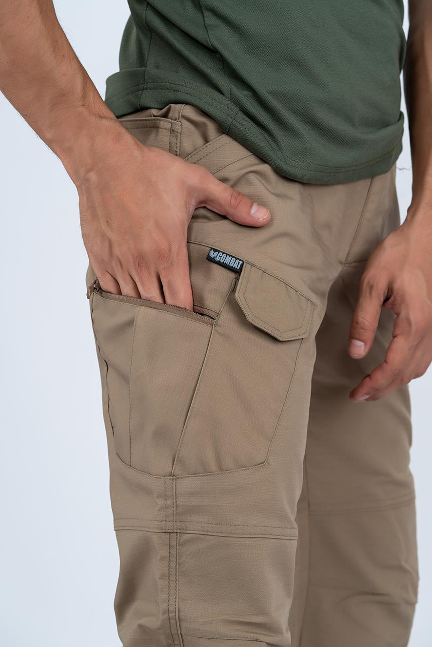 Tactical outdoor pantolon ripstop çok cepli kargo pantolonu - 501