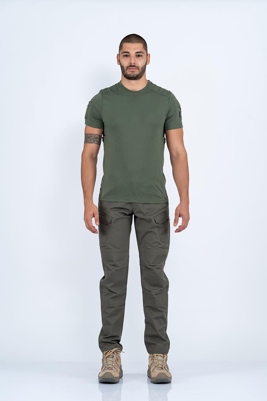 Tactical outdoor pantolon ripstop çok cepli kargo pantolonu - 501