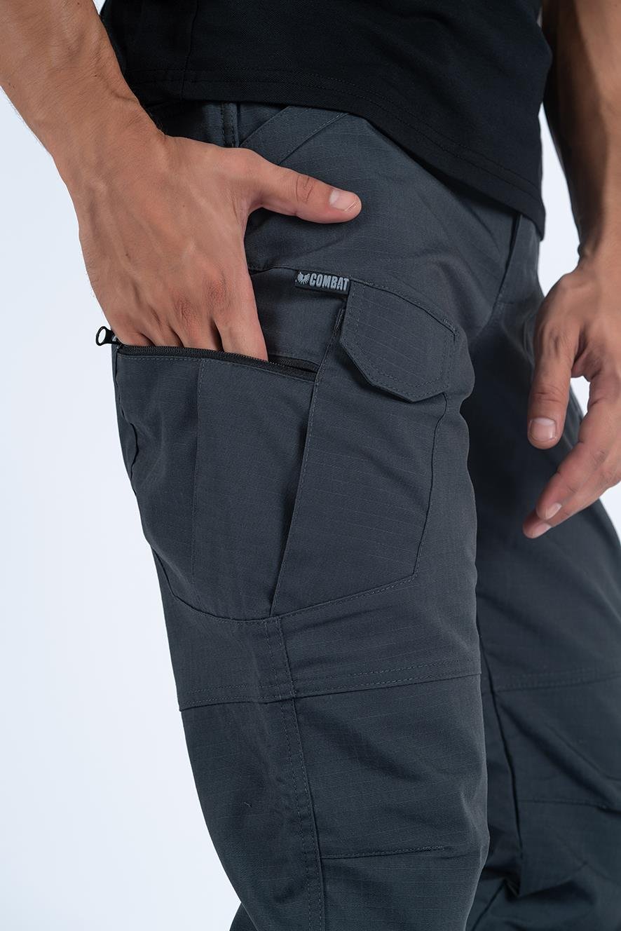 Tactical outdoor pantolon ripstop çok cepli kargo pantolonu - 501