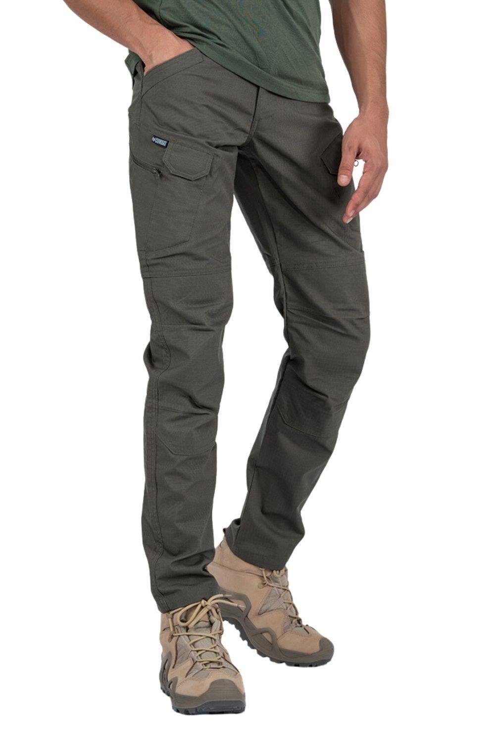 Tactical outdoor pantolon ripstop çok cepli kargo pantolonu - 501
