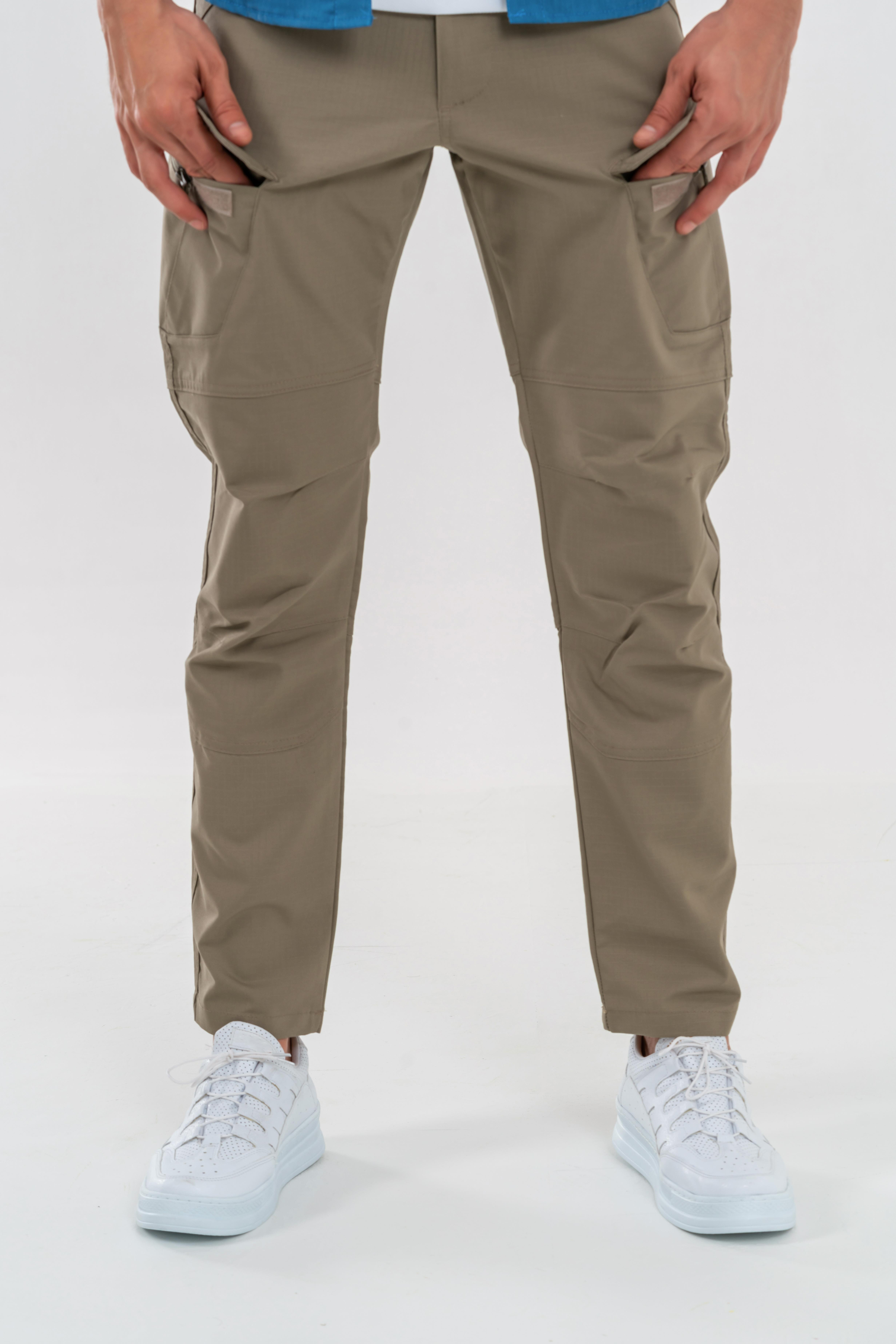 Tactical outdoor pantolon ripstop çok cepli kargo pantolonu - 501