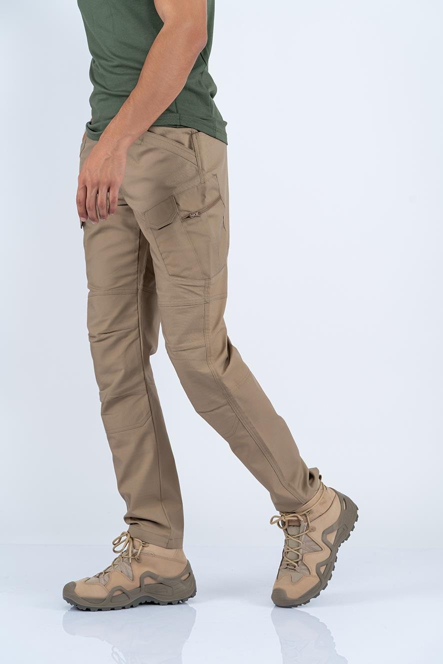 Tactical outdoor pantolon ripstop çok cepli kargo pantolonu - 501