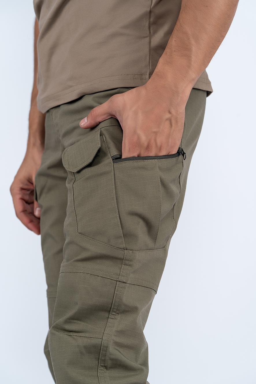 Tactical outdoor pantolon ripstop çok cepli kargo pantolonu - 501
