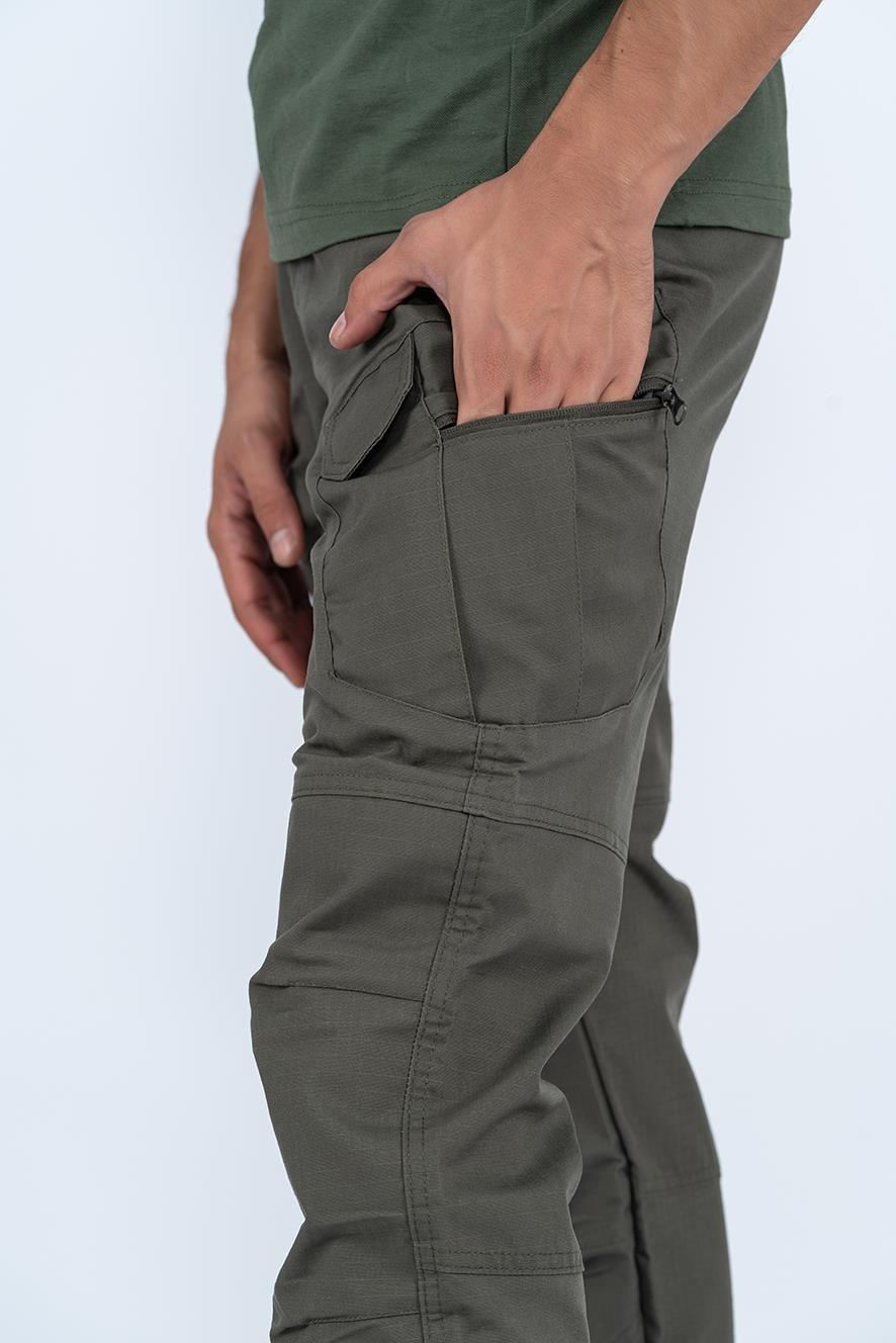 Tactical outdoor pantolon ripstop çok cepli kargo pantolonu - 501