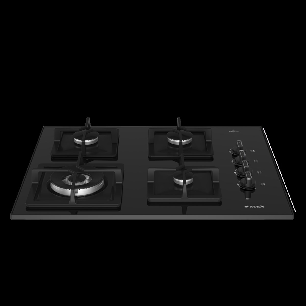 Arçelik OCD K 651 DWYS Gazlı Cam Tablalı Ocak