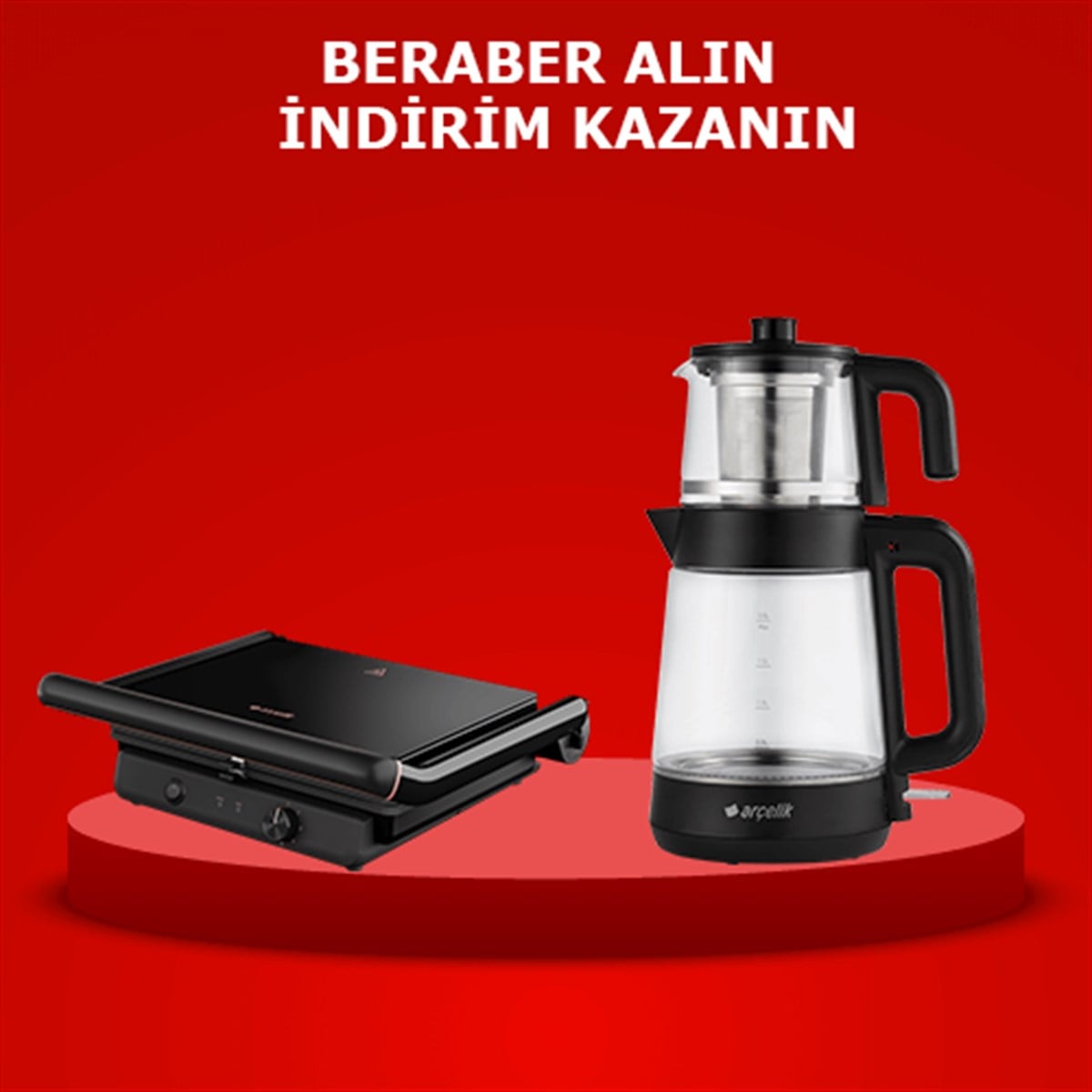 Arçelik Resital 2'li Set 2 (TM 6046 CS - CM 6964 S)