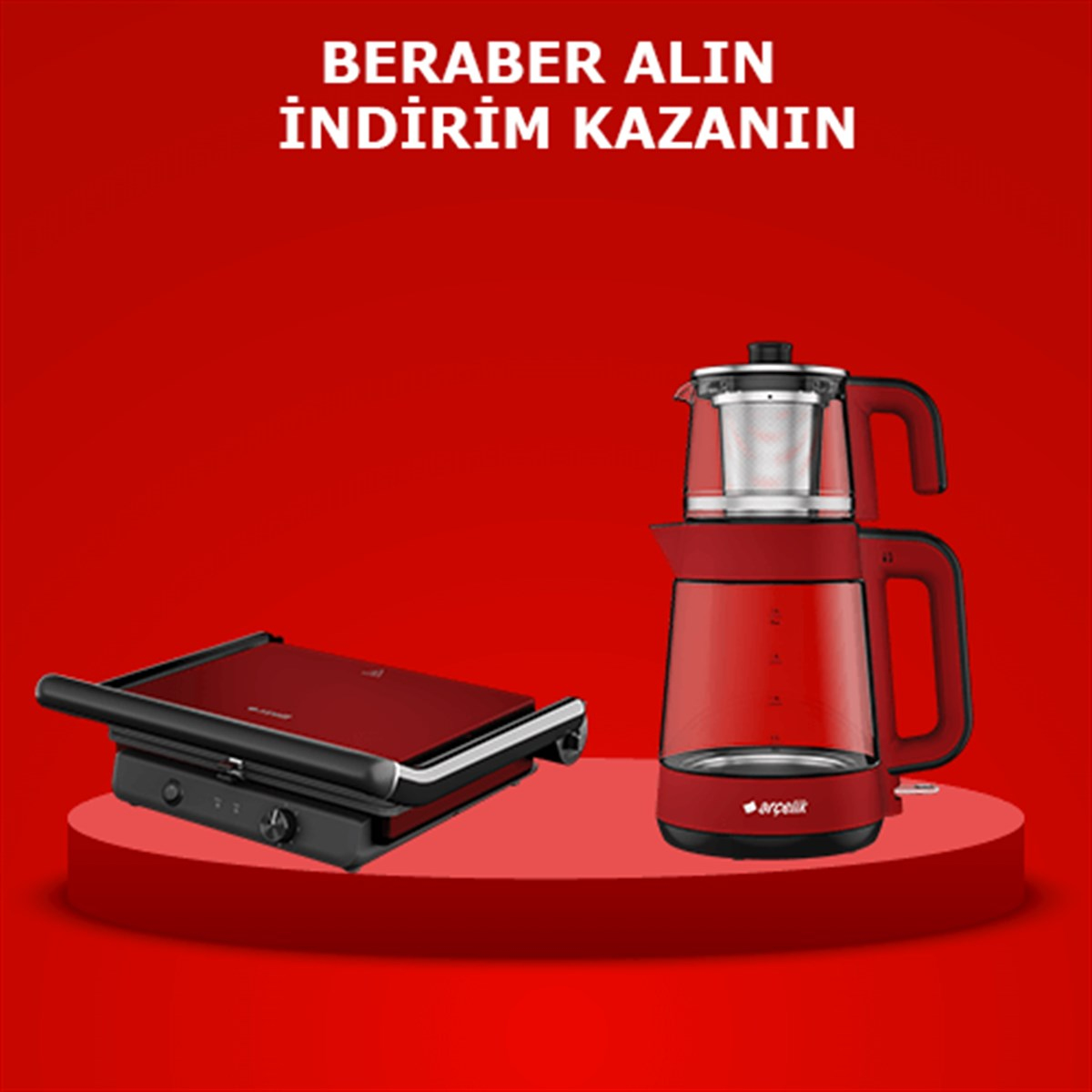 Arçelik Resital 2'li Set 3 (TM 6046 CK - CM 6964 K)
