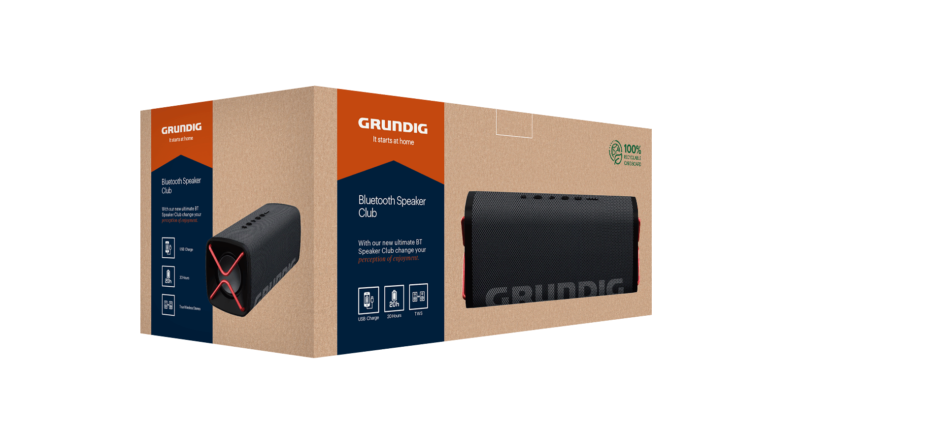 Grundig Club BT Hoparlör Siyah Hoparlör