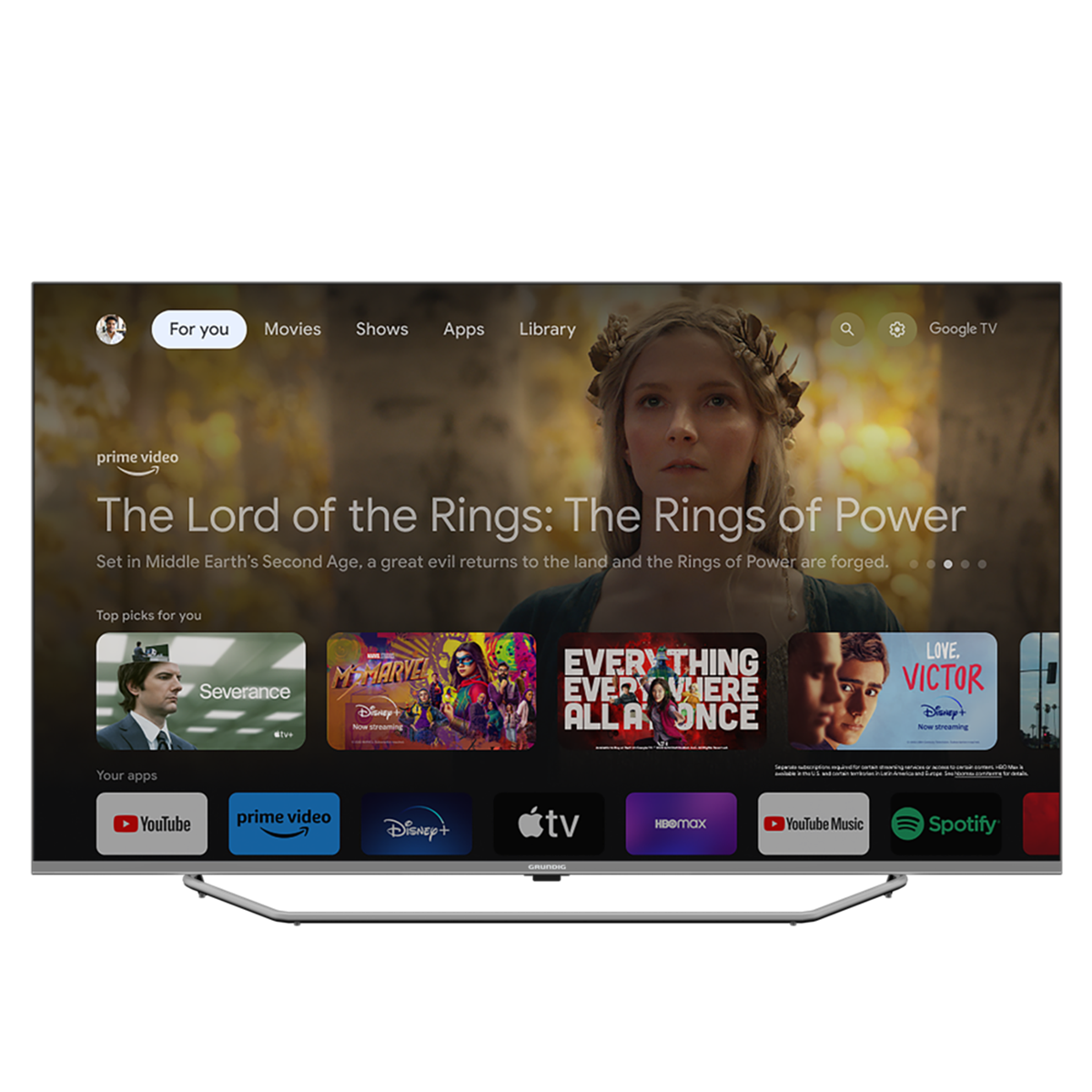 Grundig RIO 50 GHU 8900 S Google TV