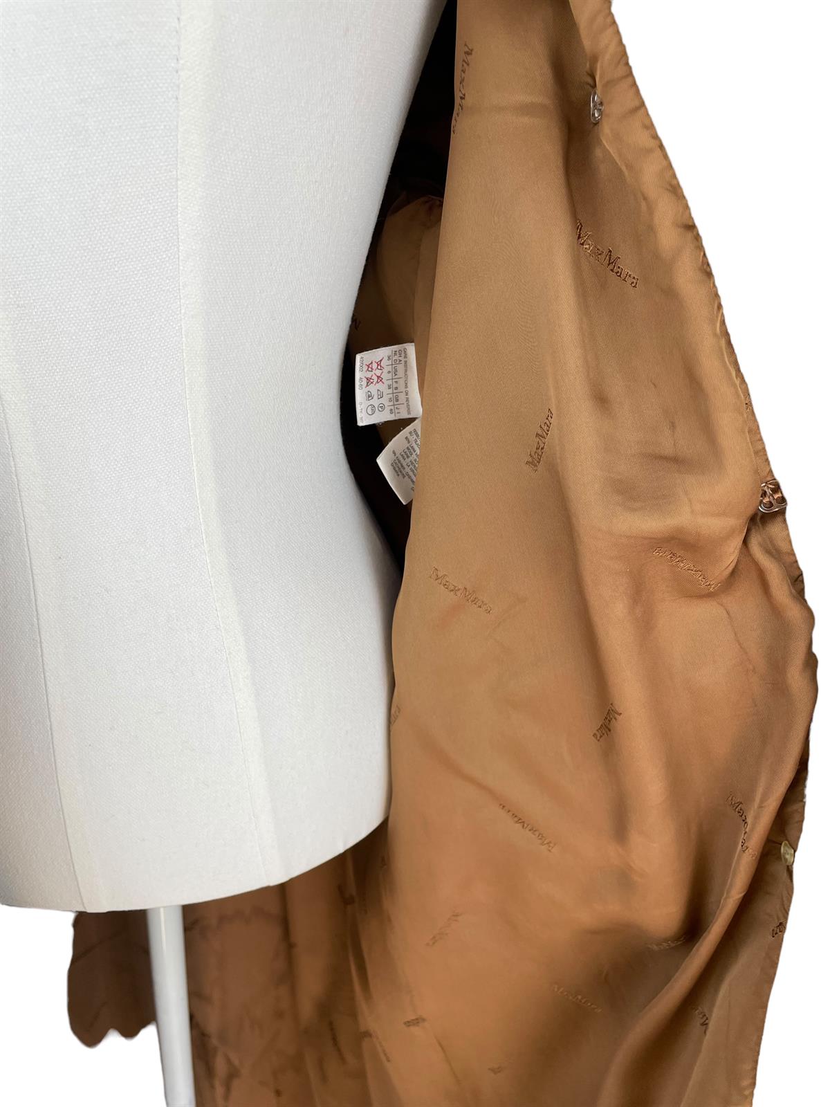  BROWN WOOL COAT