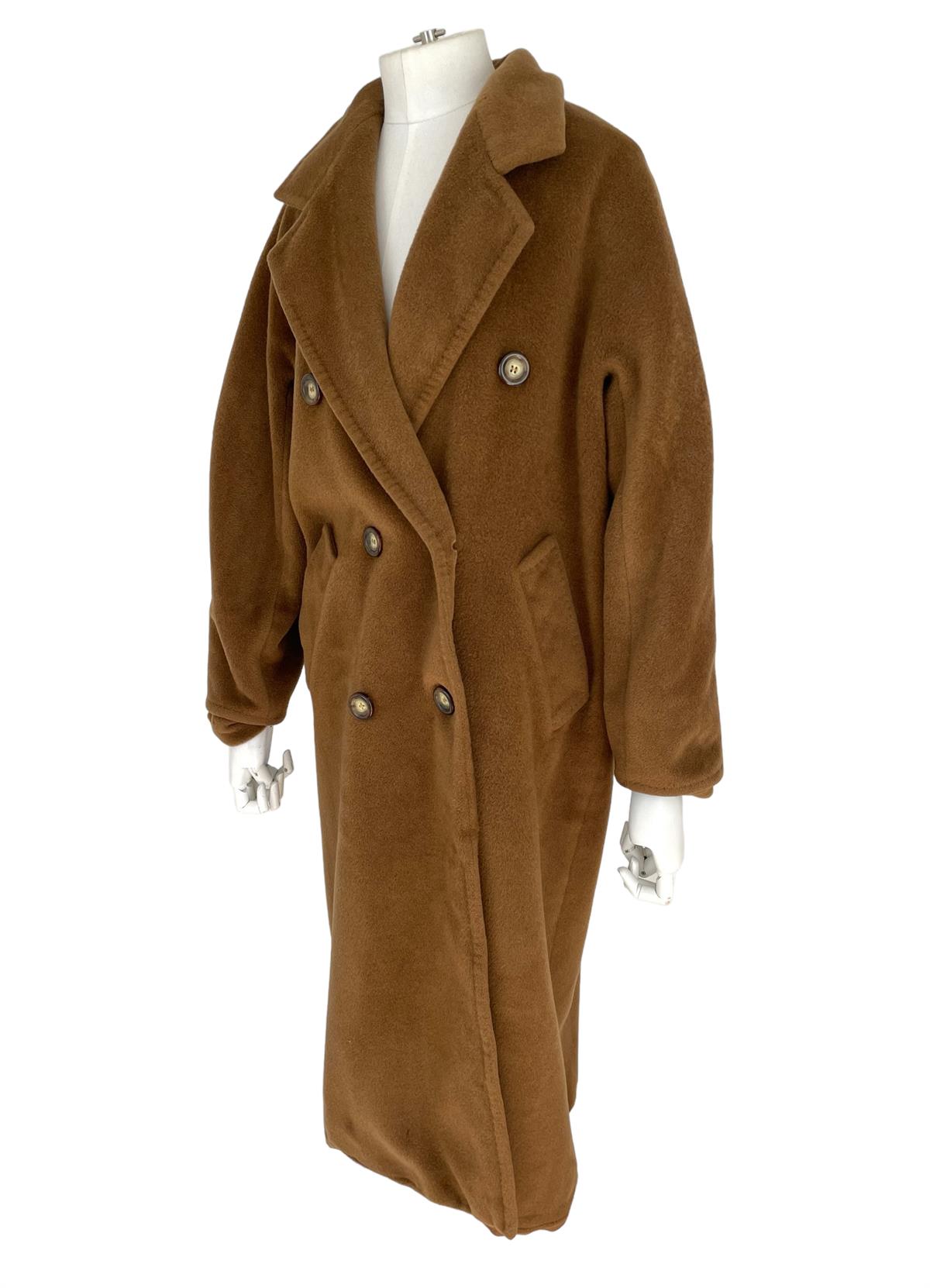  BROWN WOOL COAT