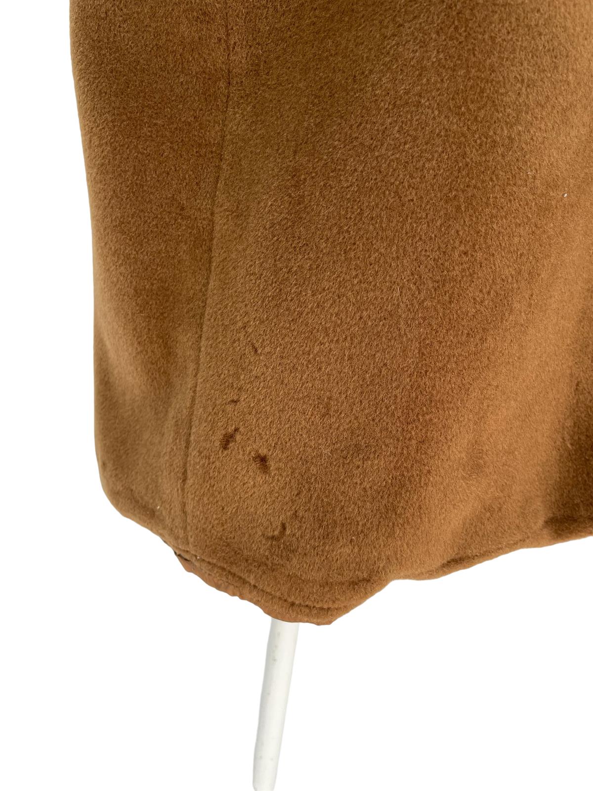  BROWN WOOL COAT