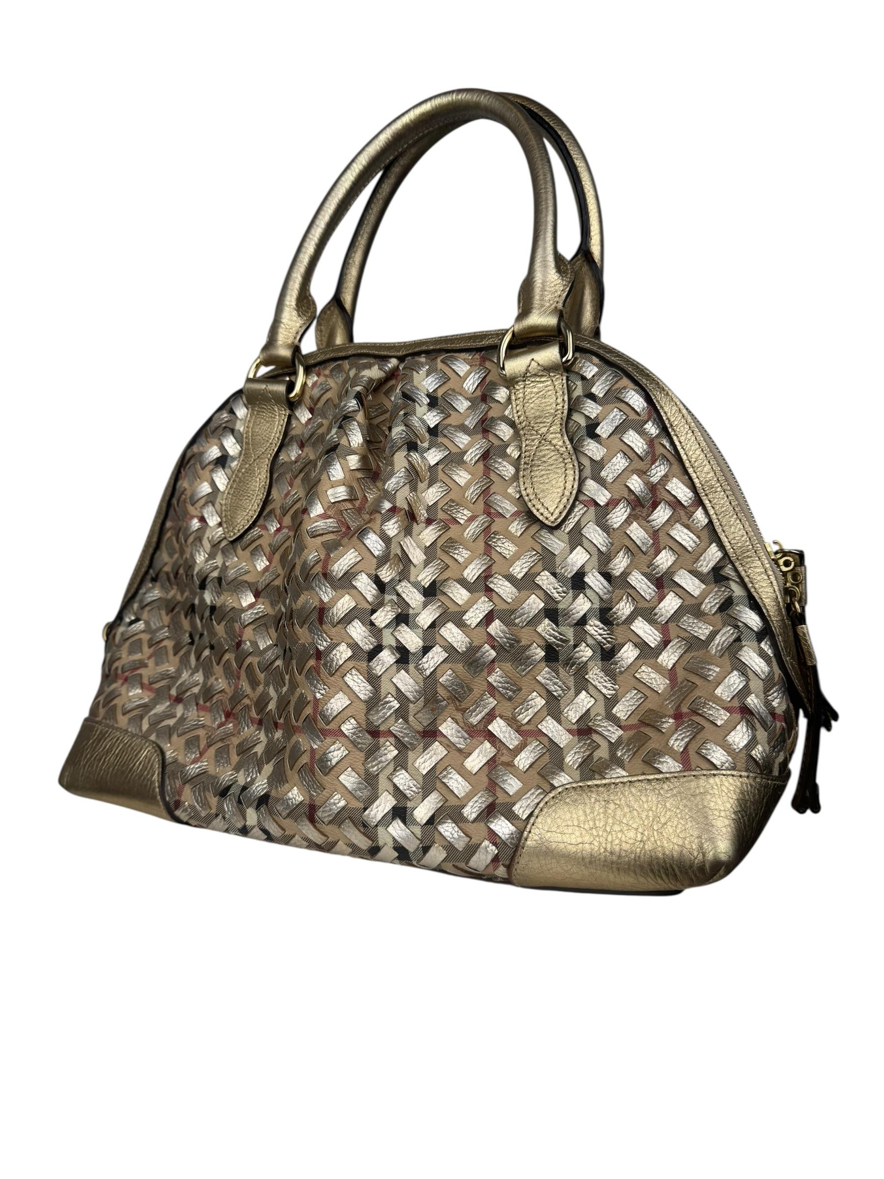  BURBERRY GOLD BORSA THORNLEY BAG 