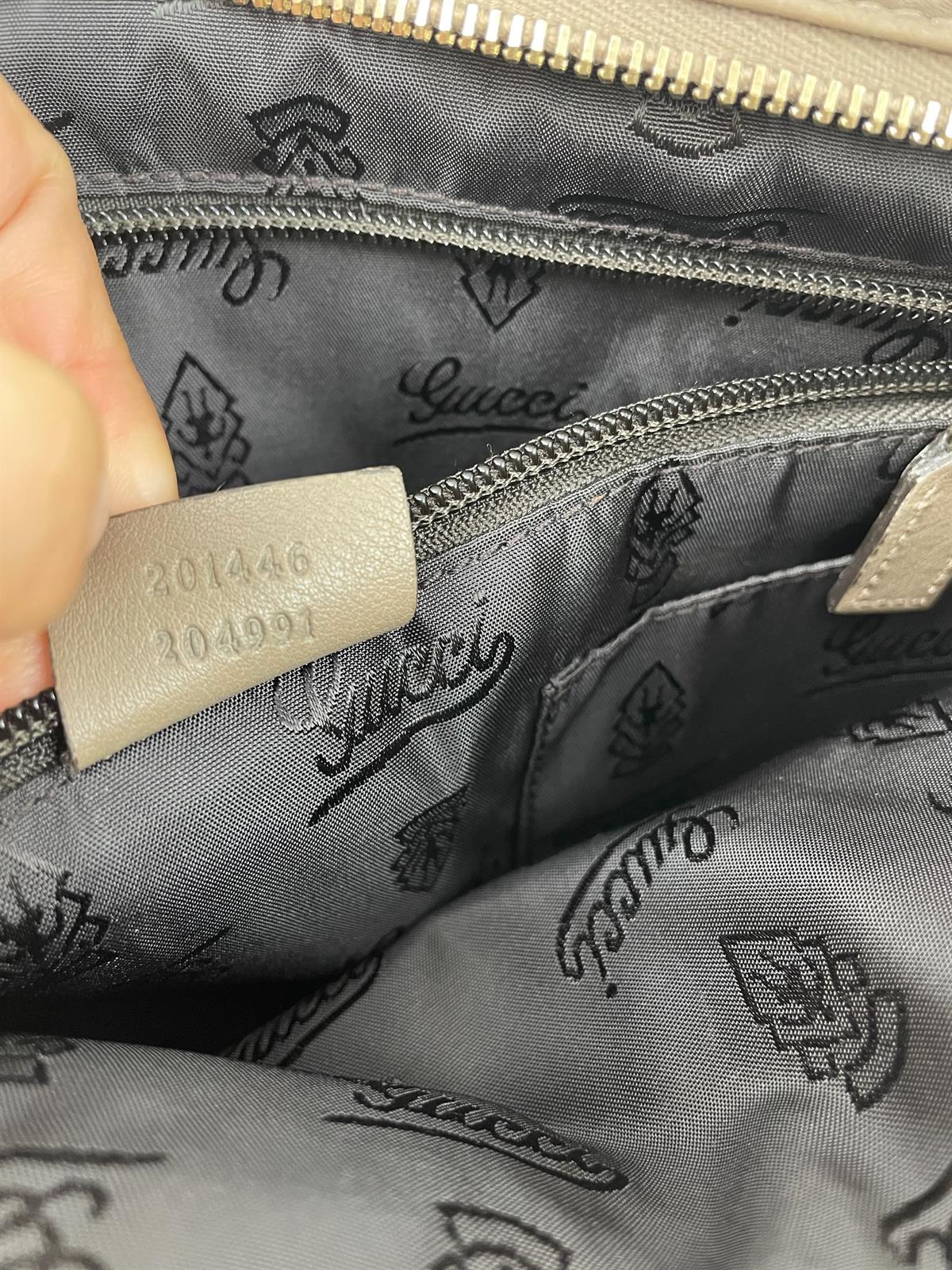  LEATHER MONOGRAM MESSENGER BAG