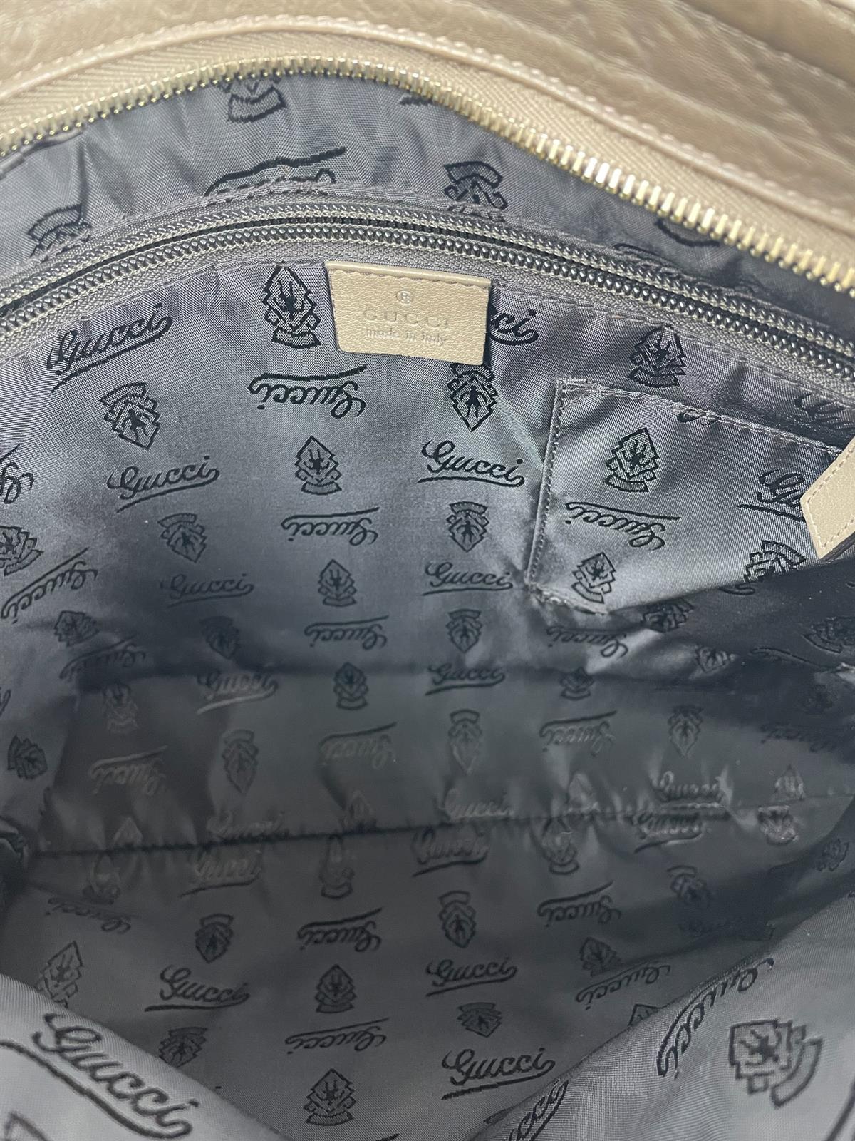  LEATHER MONOGRAM MESSENGER BAG
