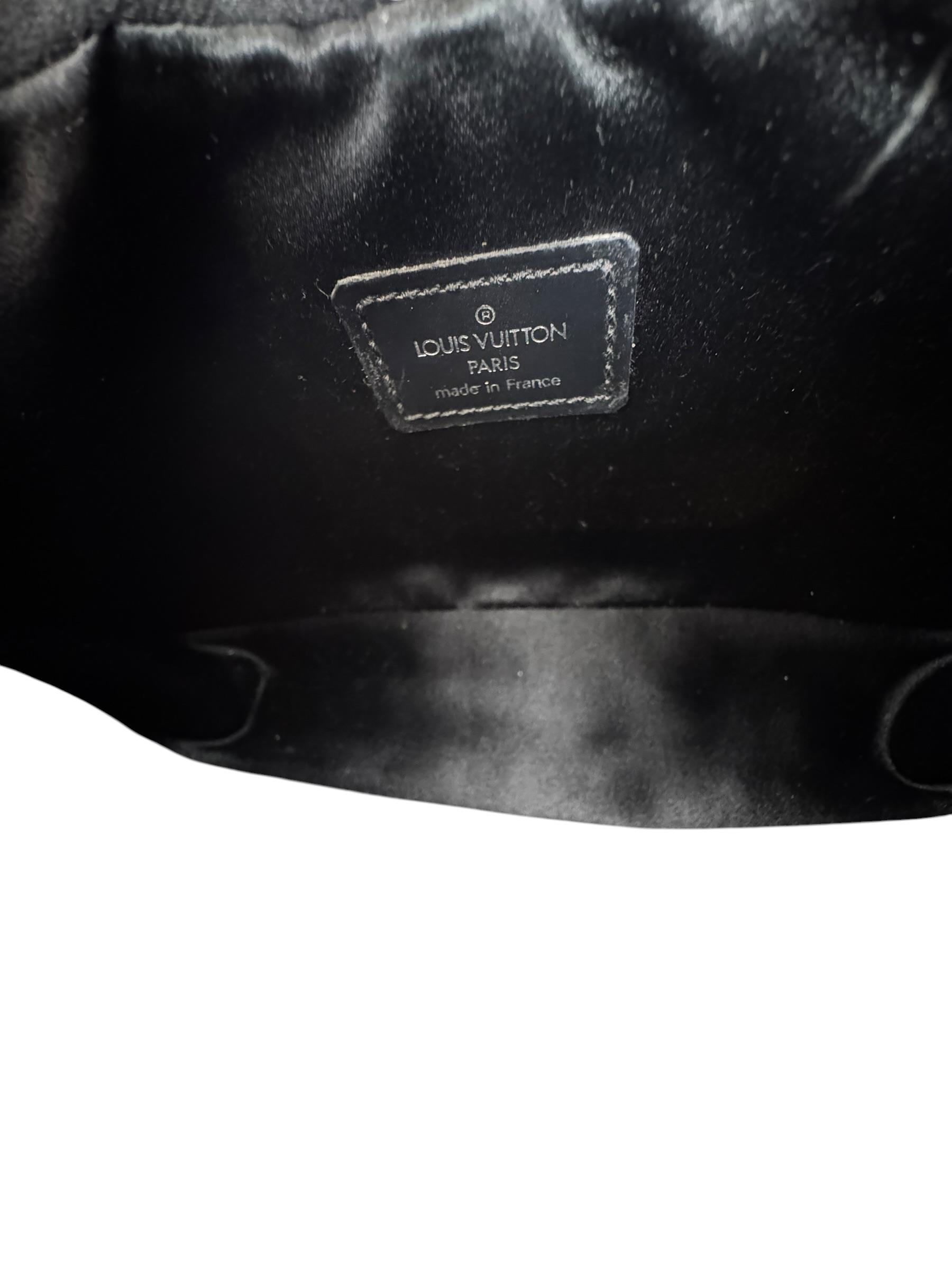  LOUIS VUITTON SATIN BOULOGNE PM SHOULDER BAG