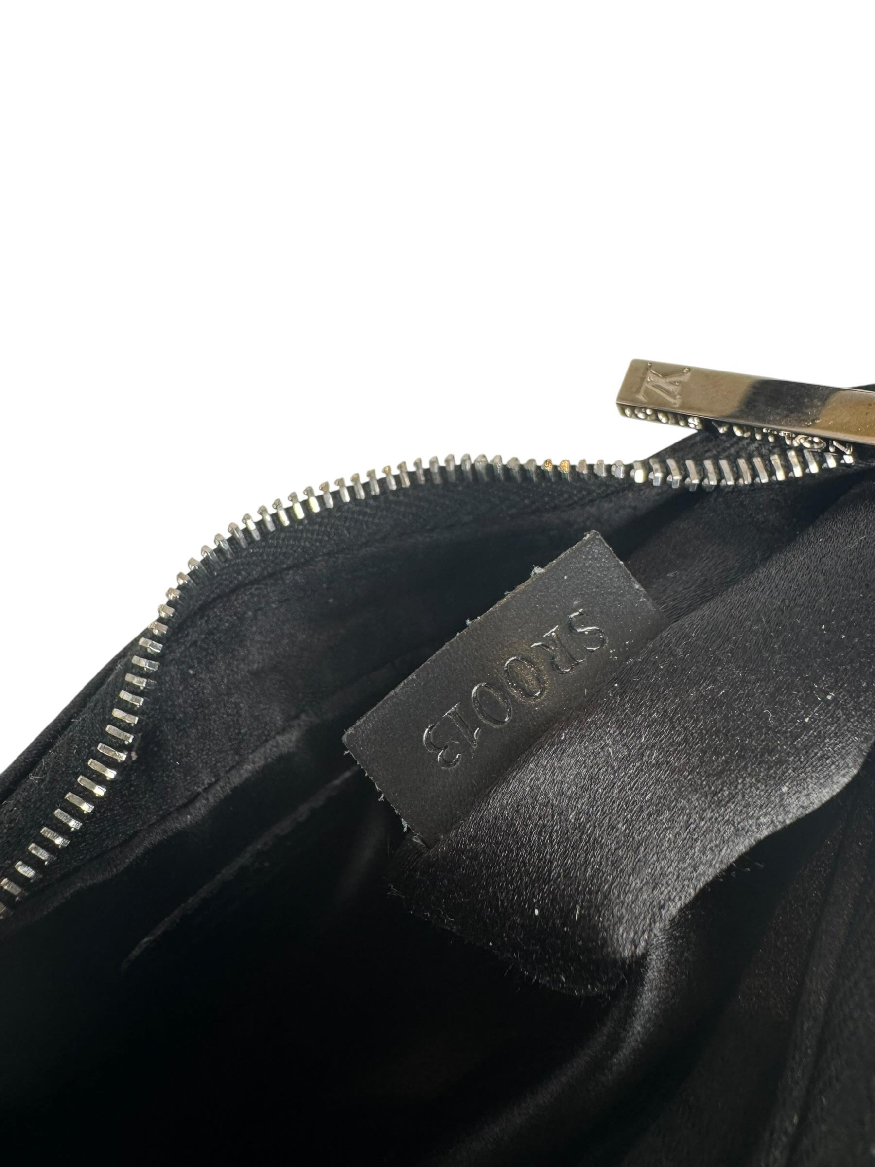  LOUIS VUITTON SATIN BOULOGNE PM SHOULDER BAG