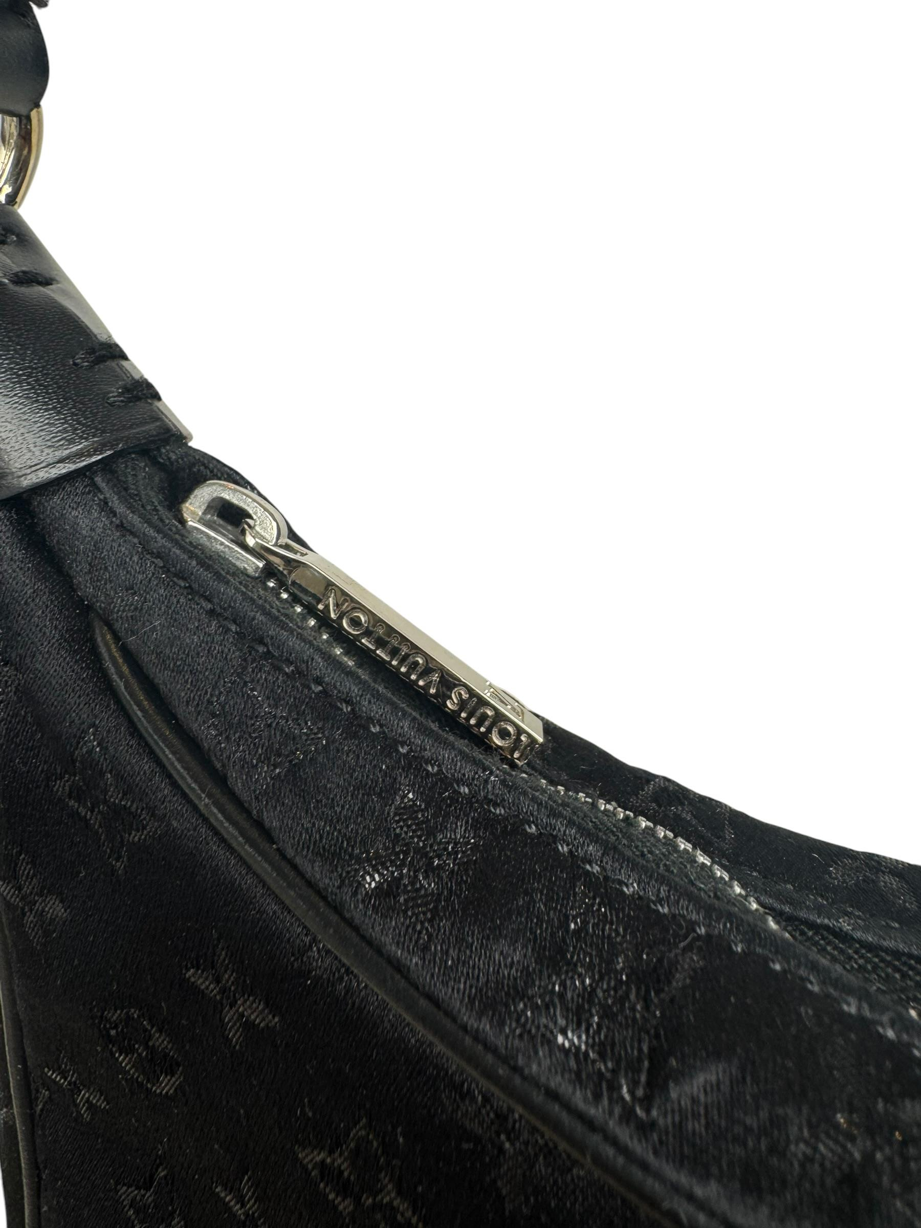  LOUIS VUITTON SATIN BOULOGNE PM SHOULDER BAG