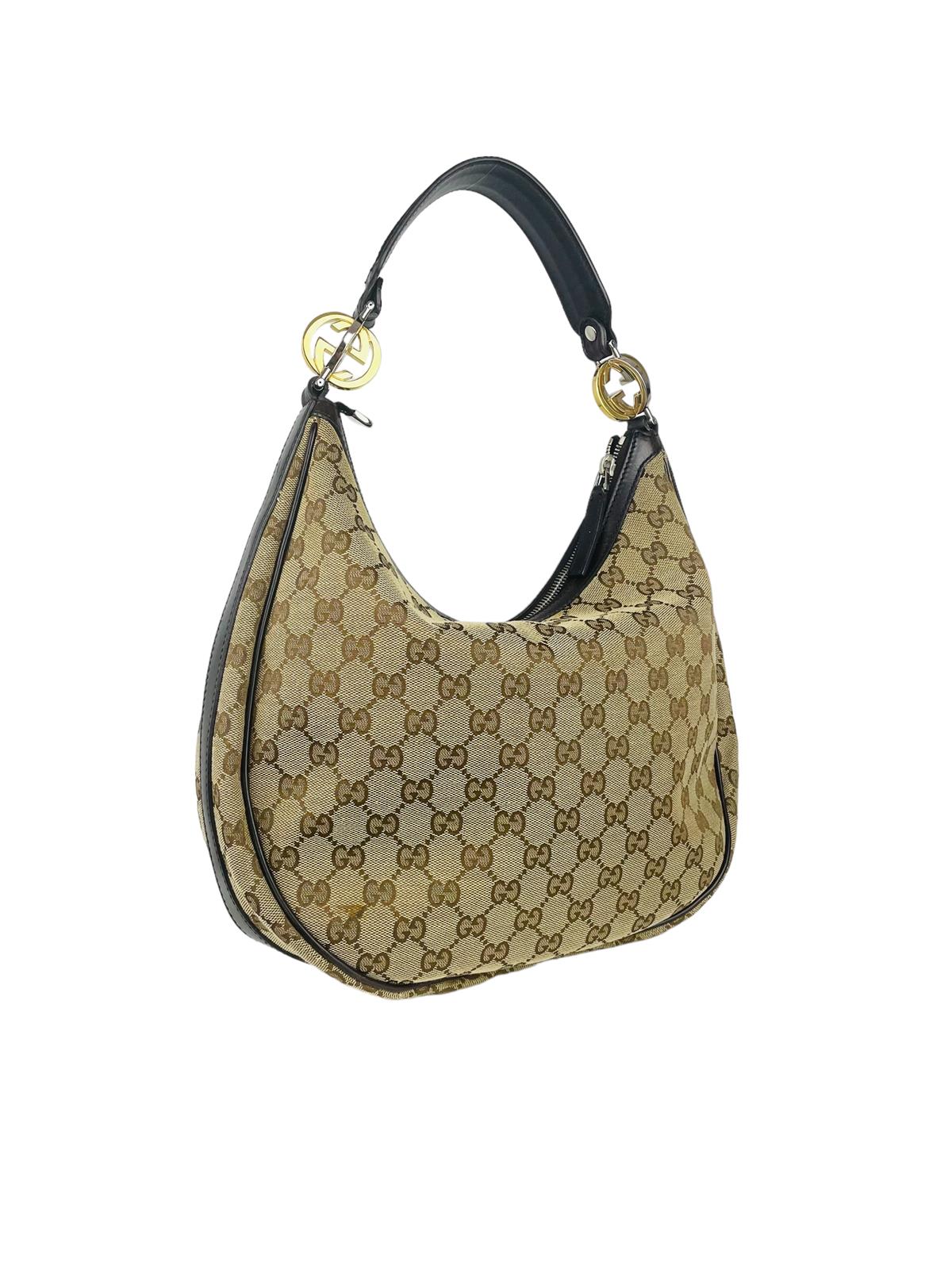  MONOGRAM HALFMOON SHOULDER BAG