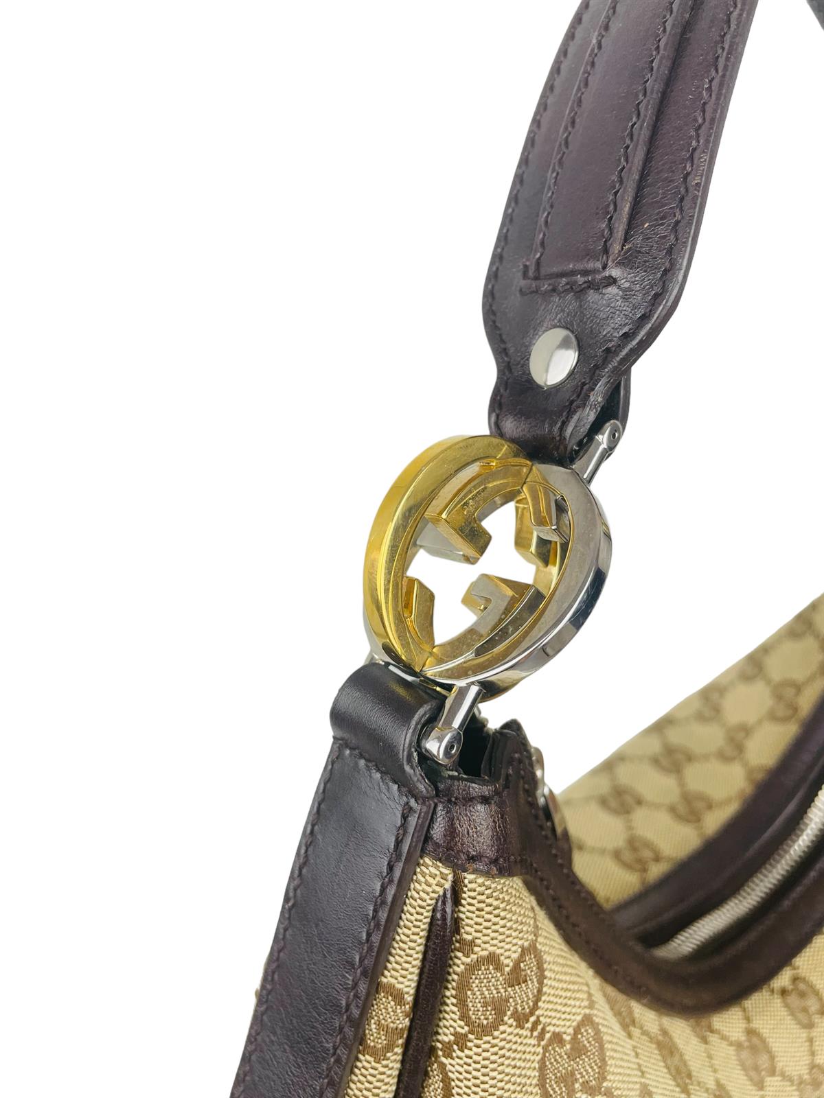  MONOGRAM HALFMOON SHOULDER BAG
