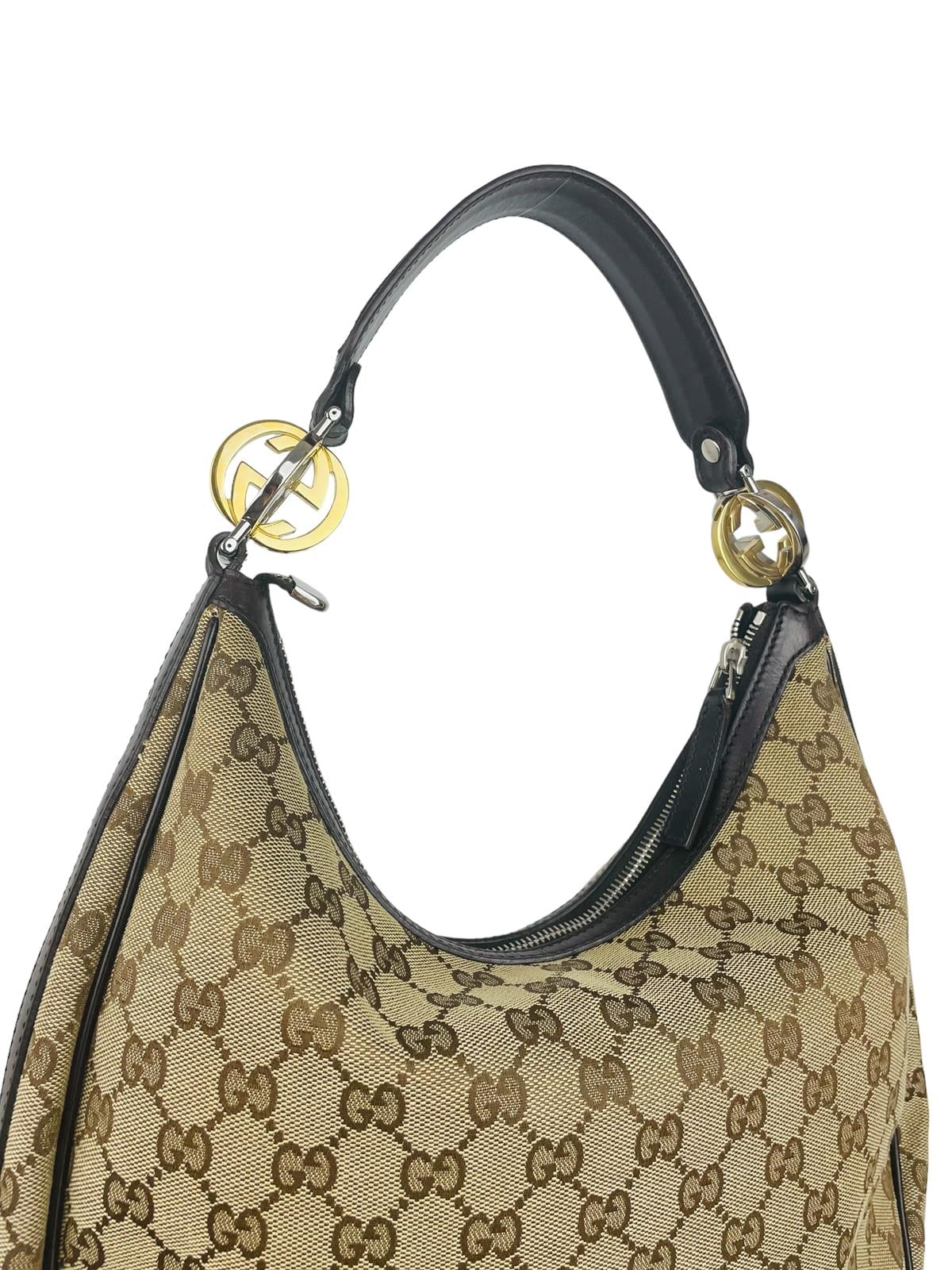  MONOGRAM HALFMOON SHOULDER BAG
