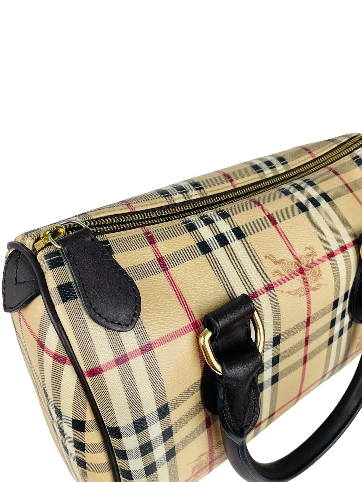  NOVA CHECK BOSTON BAG