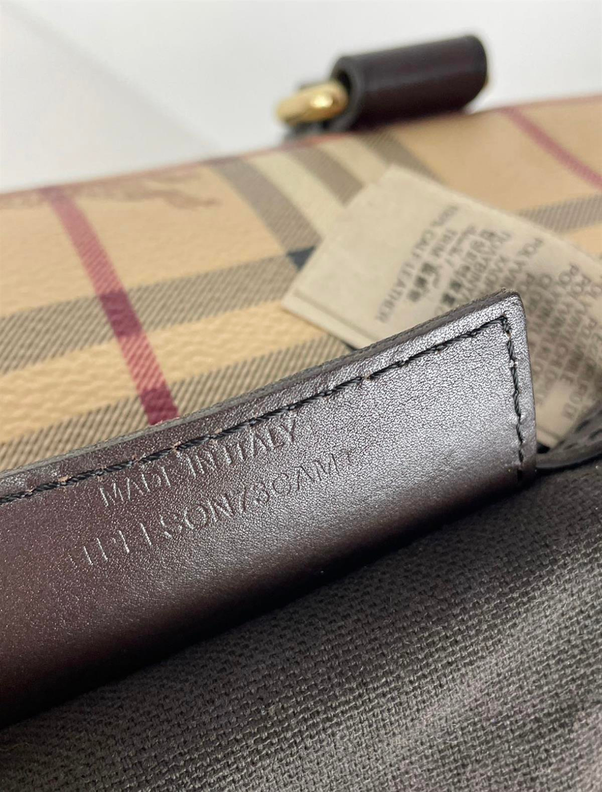  NOVA CHECK BOSTON BAG
