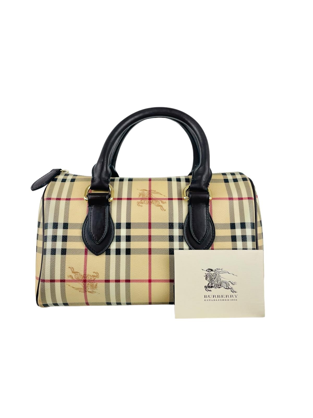 NOVA CHECK BOSTON BAG