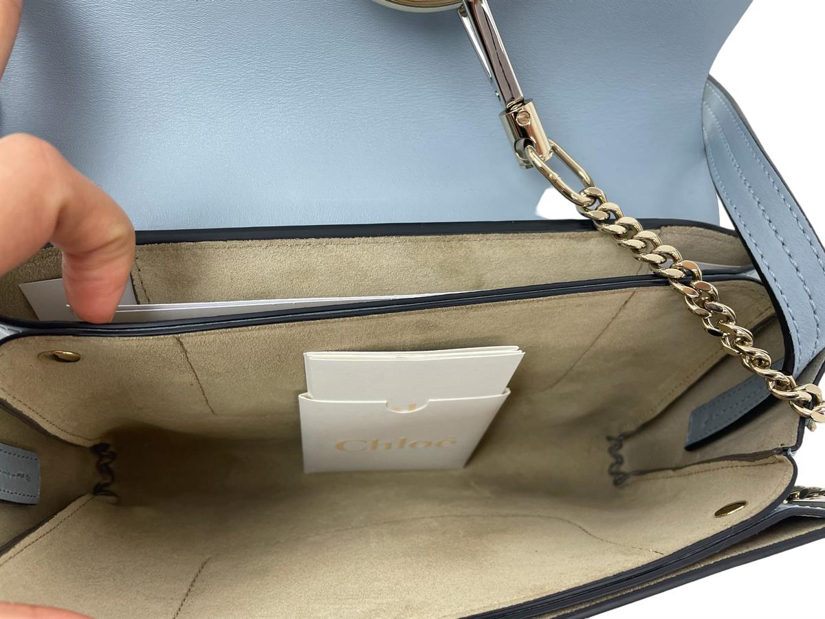  SUEDE CALFSKIN FAYE SHOULDER BAG