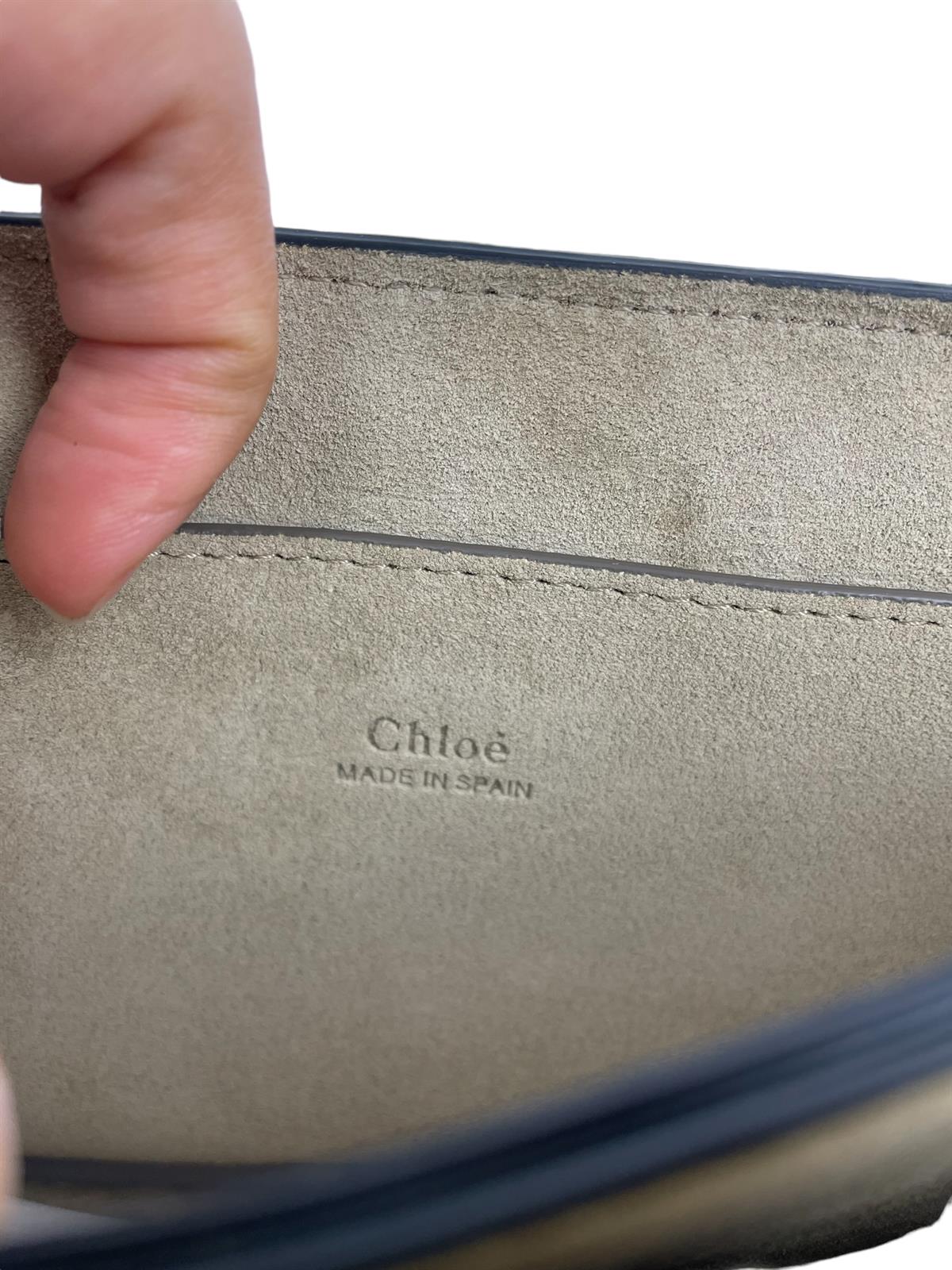  SUEDE CALFSKIN FAYE SHOULDER BAG