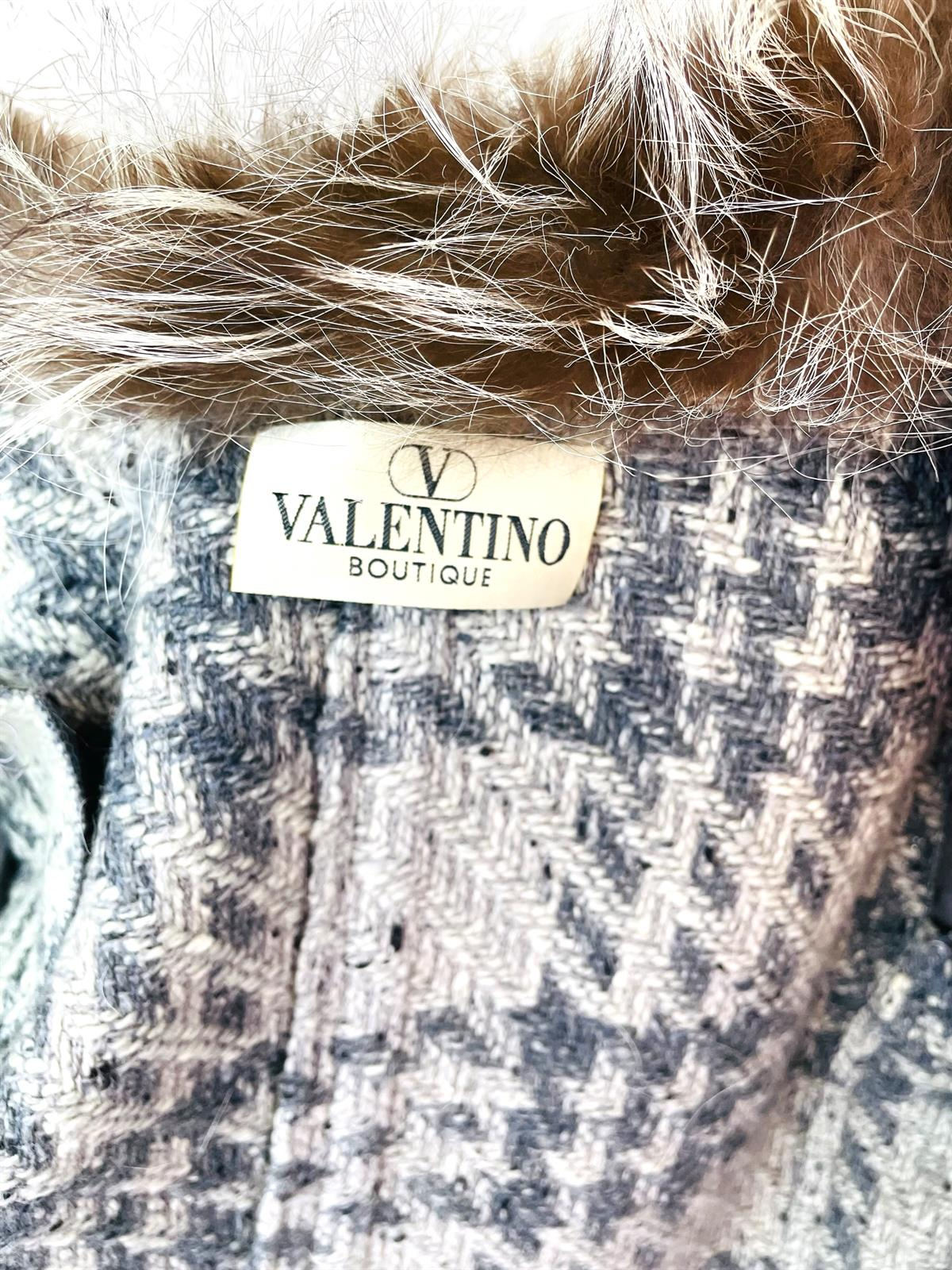  WOOL&FUR COAT