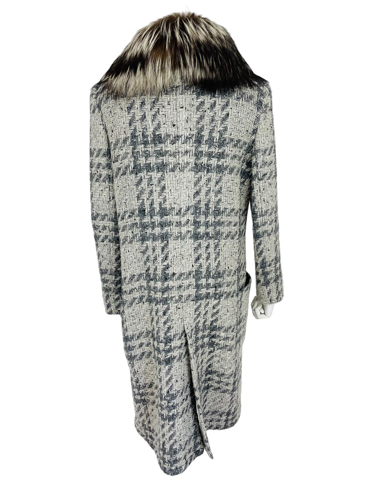  WOOL&FUR COAT