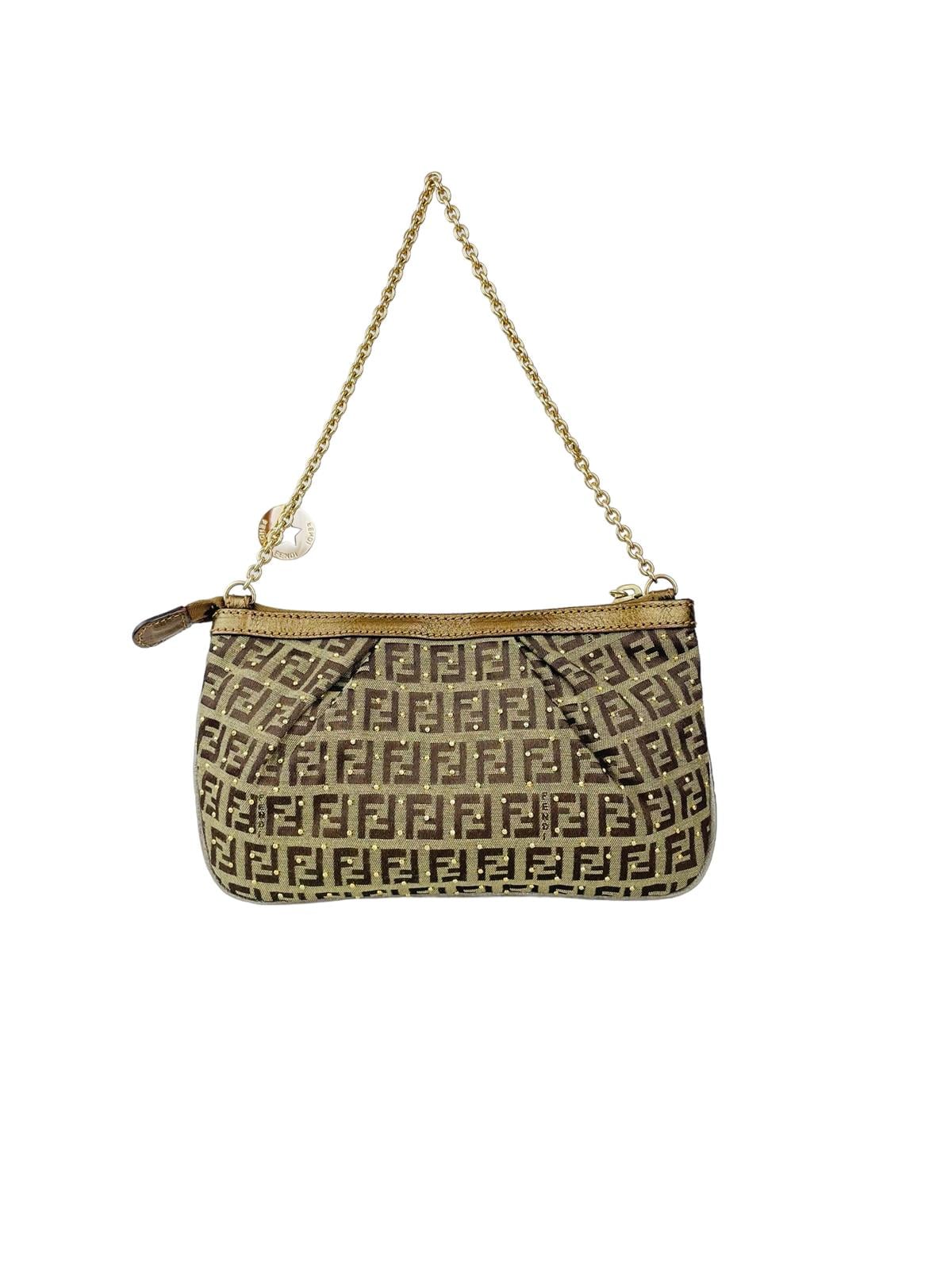  ZUCCHINO STUDDED CHAIN POCHETTE