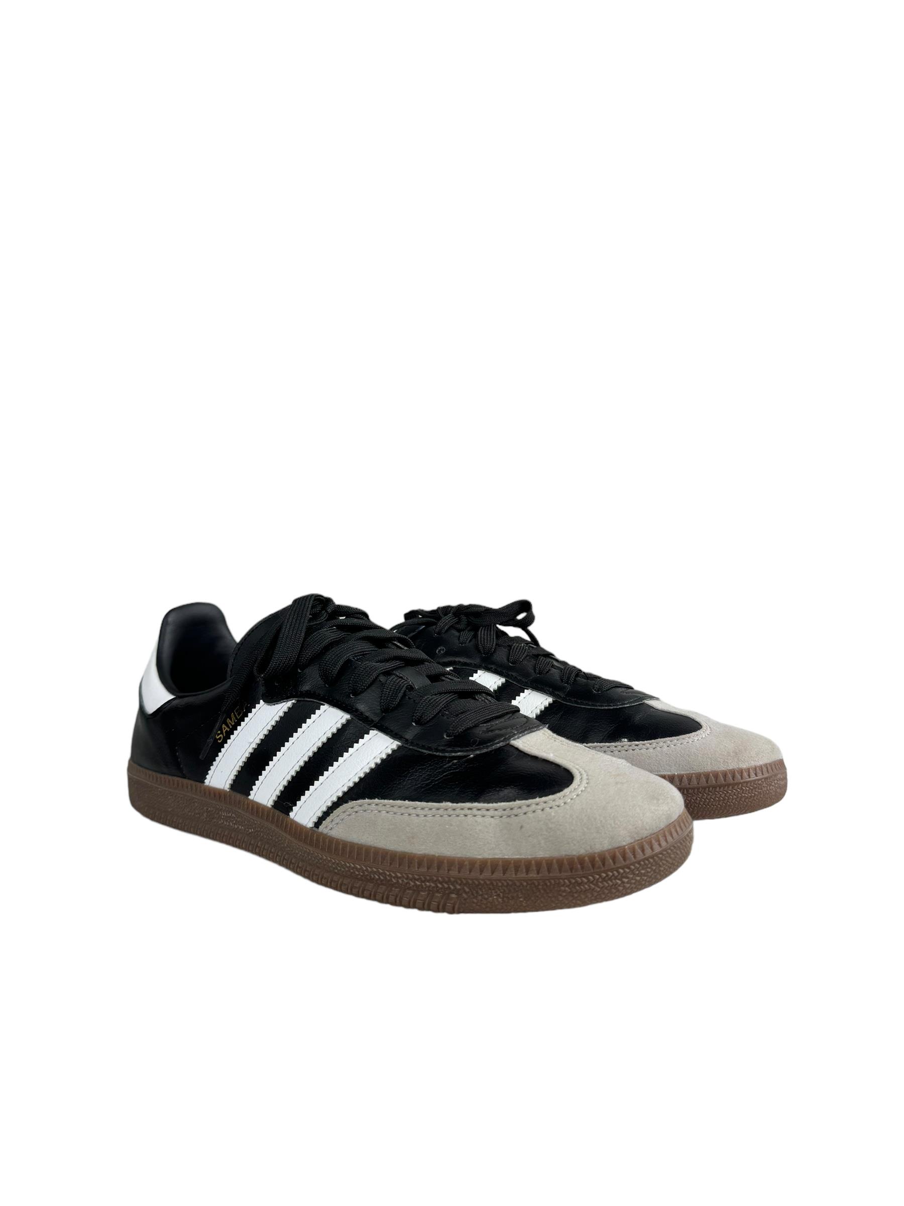 ADIDAS BLACK SAMBA SNEAKERS