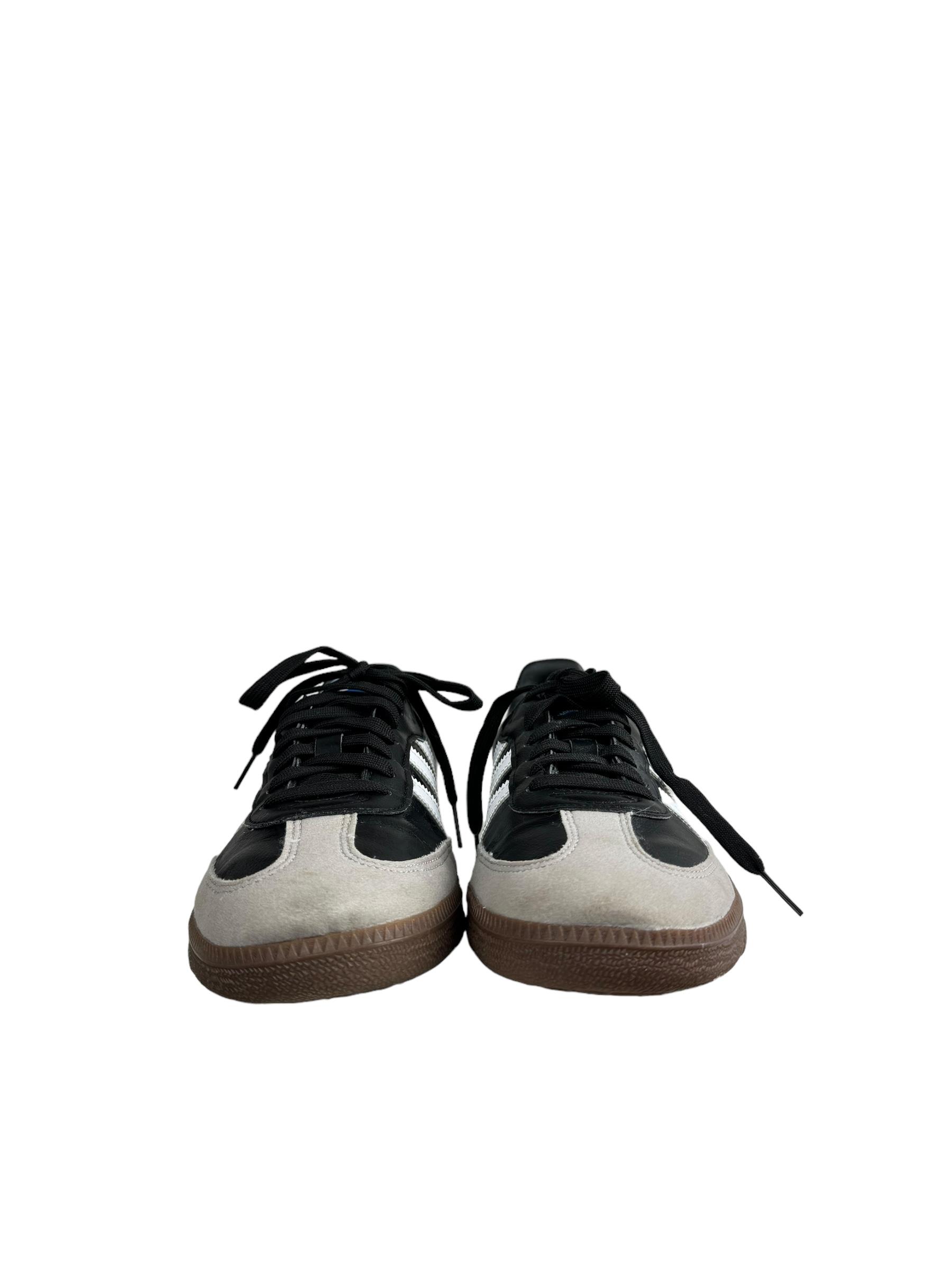 ADIDAS BLACK SAMBA SNEAKERS
