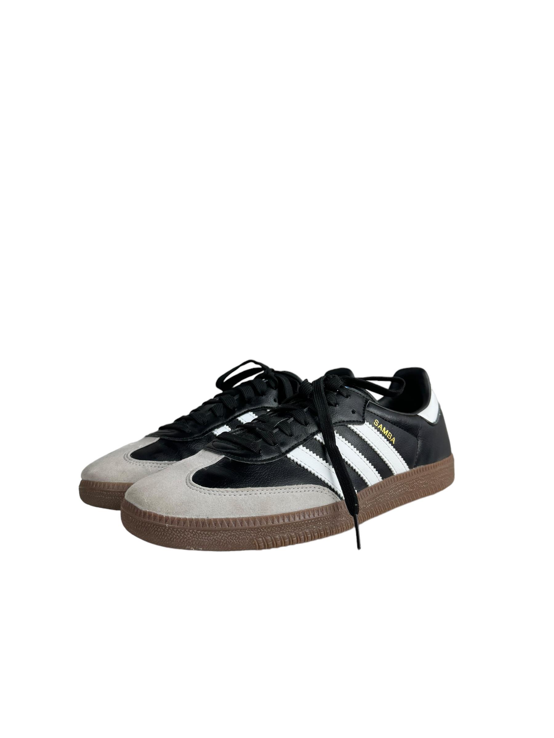 ADIDAS BLACK SAMBA SNEAKERS