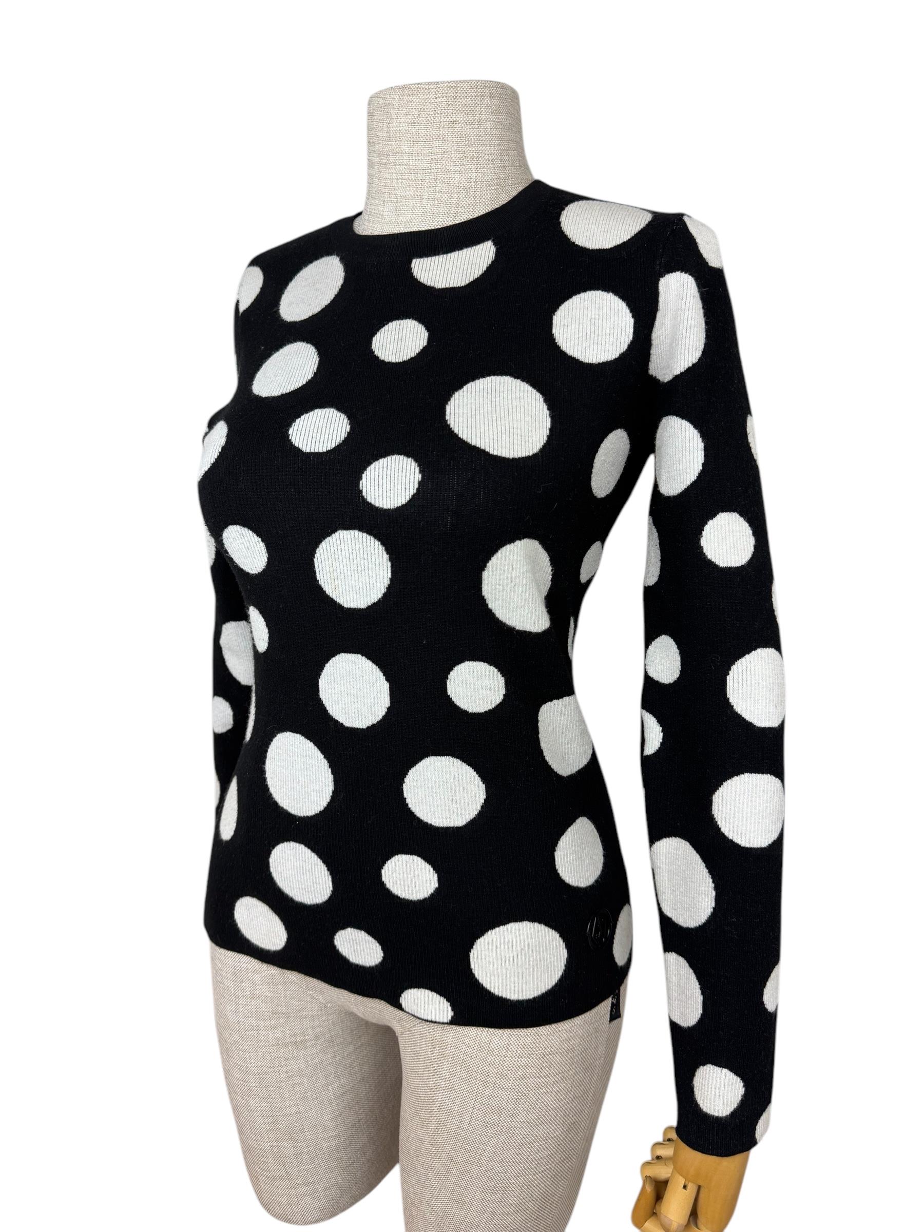 ARMANI WOOL BLACK JUMPER