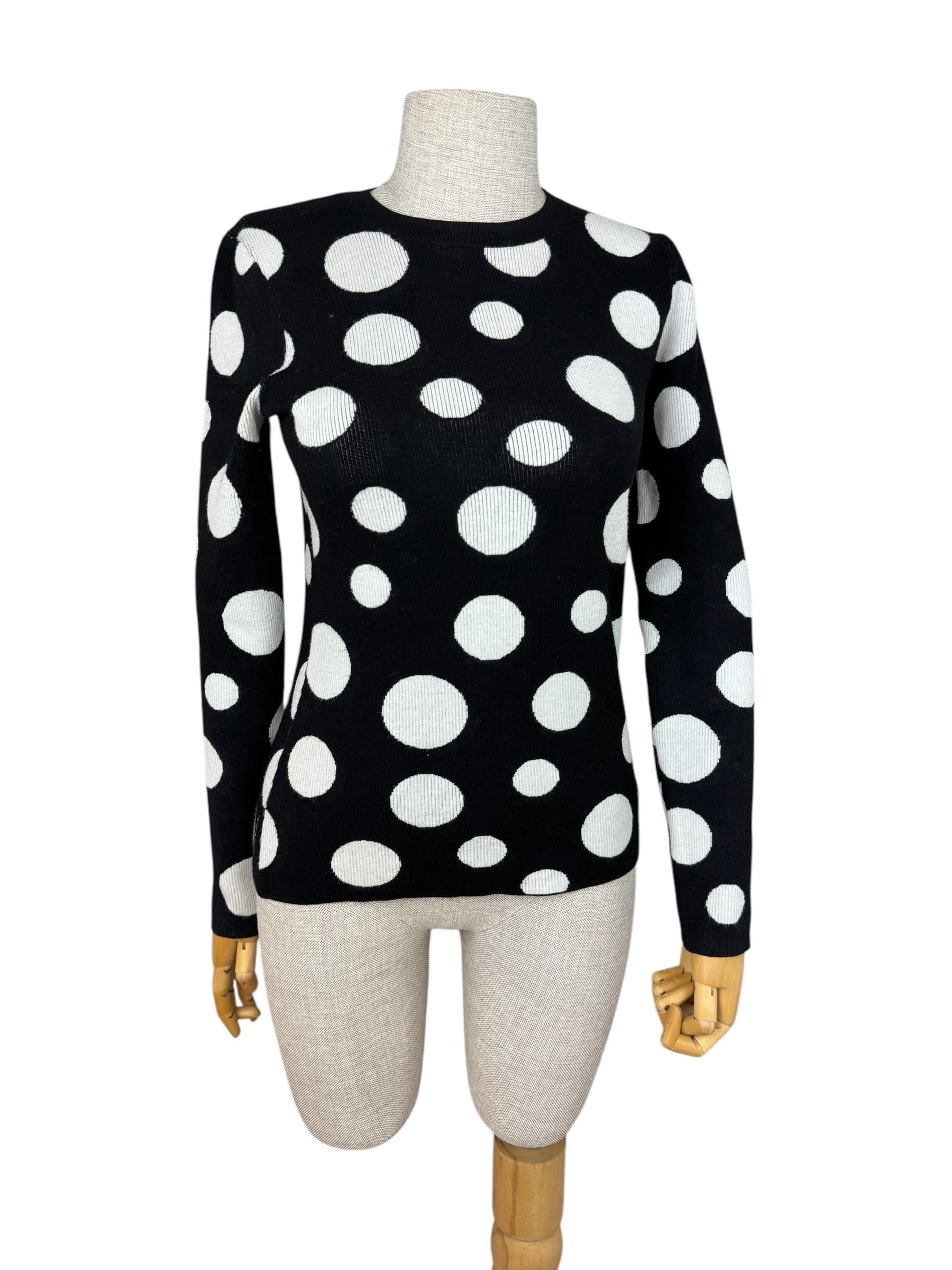 ARMANI WOOL BLACK JUMPER