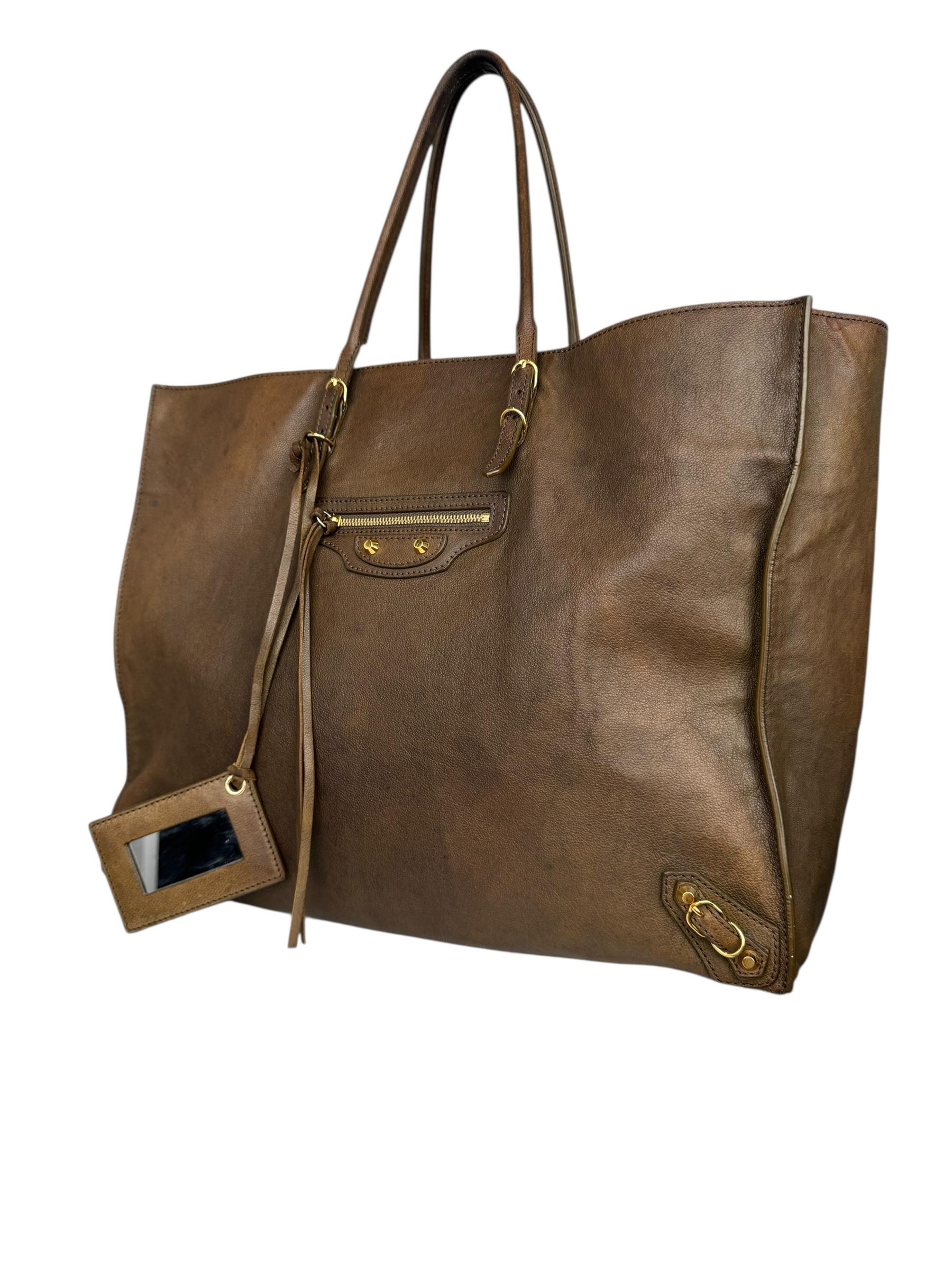 BALENCIAGA A5 PAPIER TOTE BAG