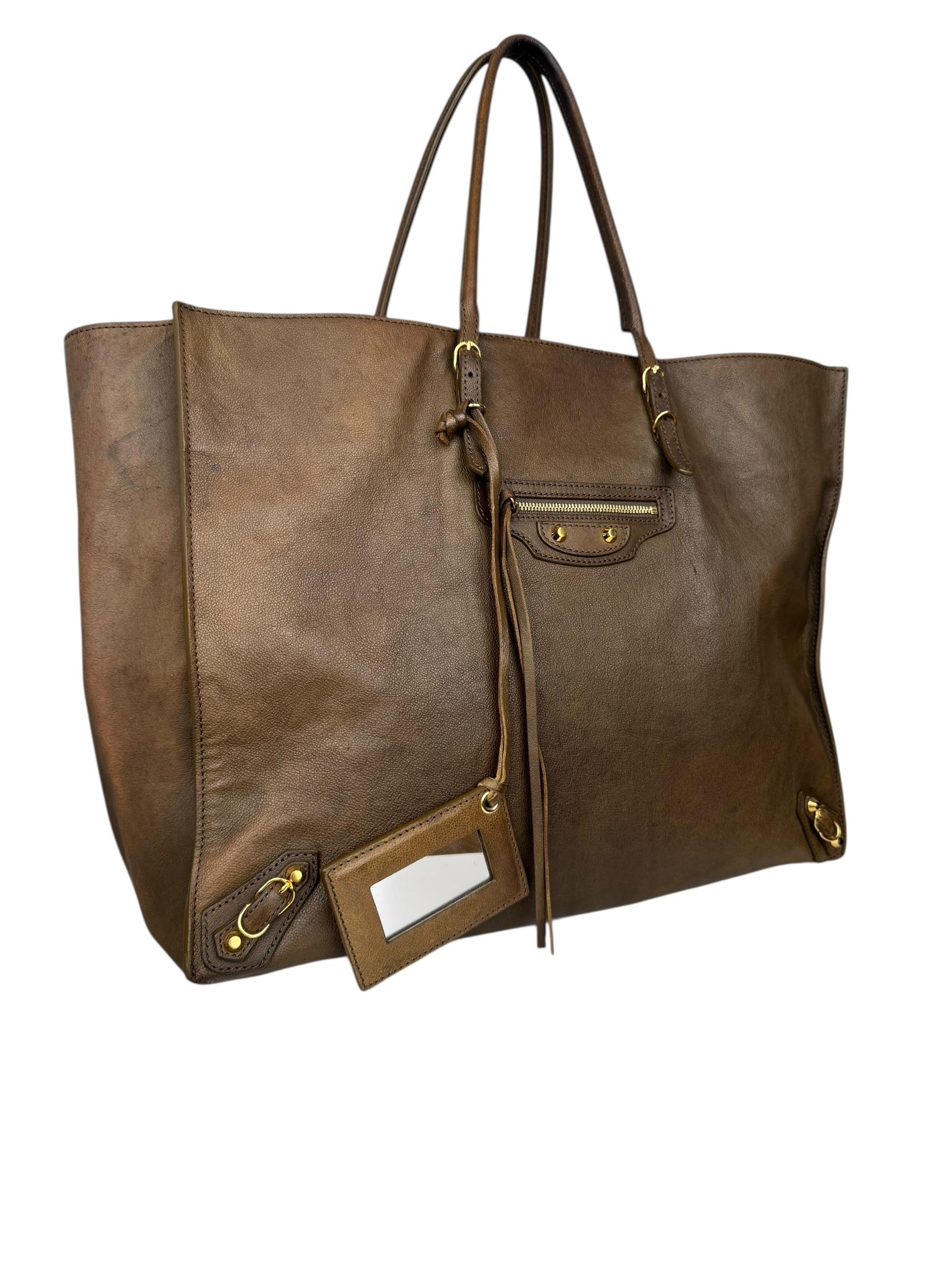 BALENCIAGA A5 PAPIER TOTE BAG